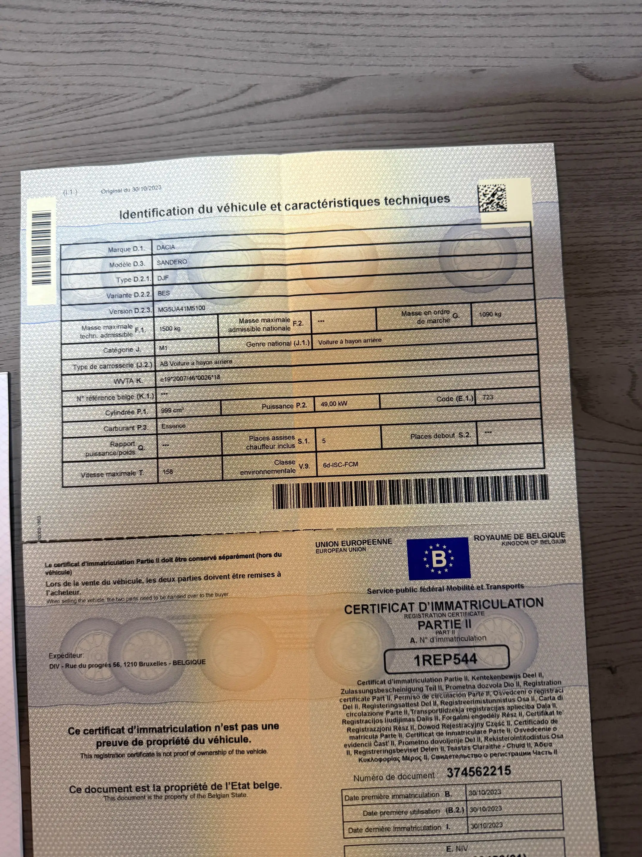 Dacia Sandero Sandero 1.0i SCe Essential — photo 9
