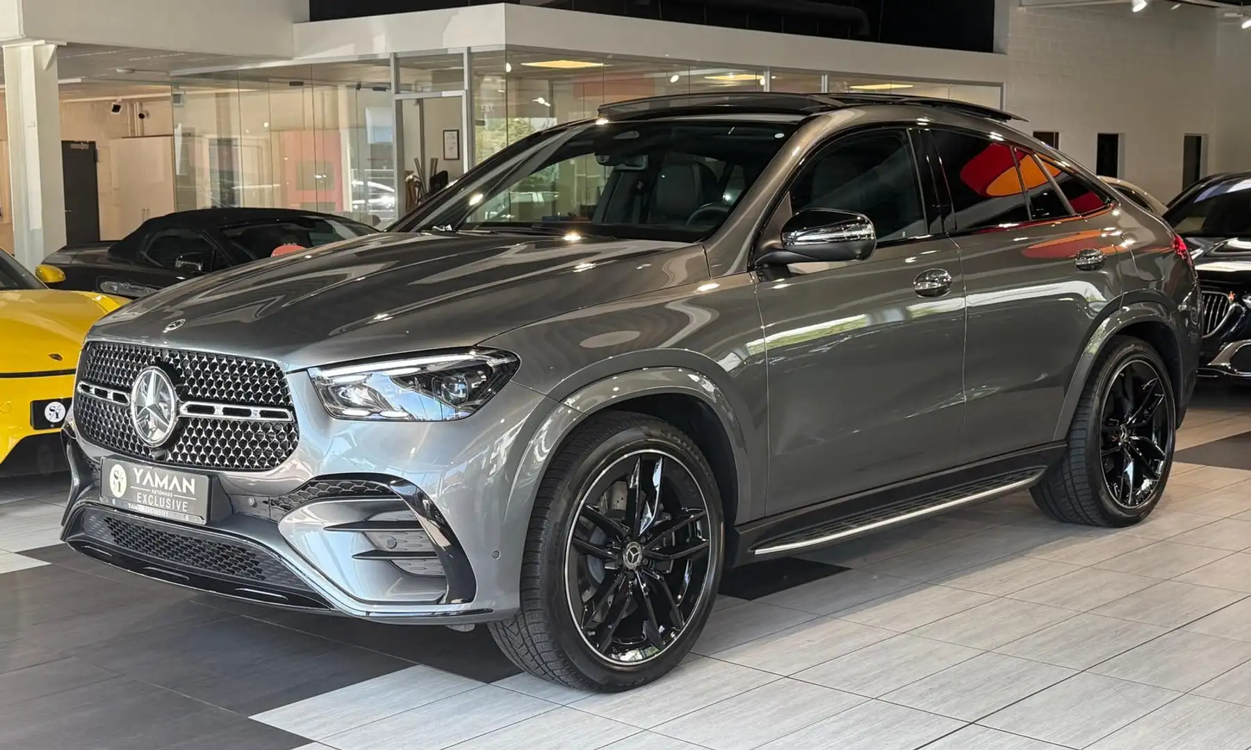 Mercedes-Benz GLE 400 e 4Matic Coupe*AMG*Pano*HuD*Luftf*22" Grau - 1