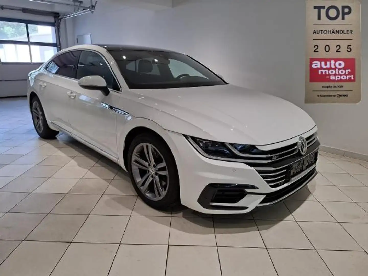 Volkswagen Arteon 2.0 TDI R-Line NAVI SHZ Fernlicht Weiß - 1