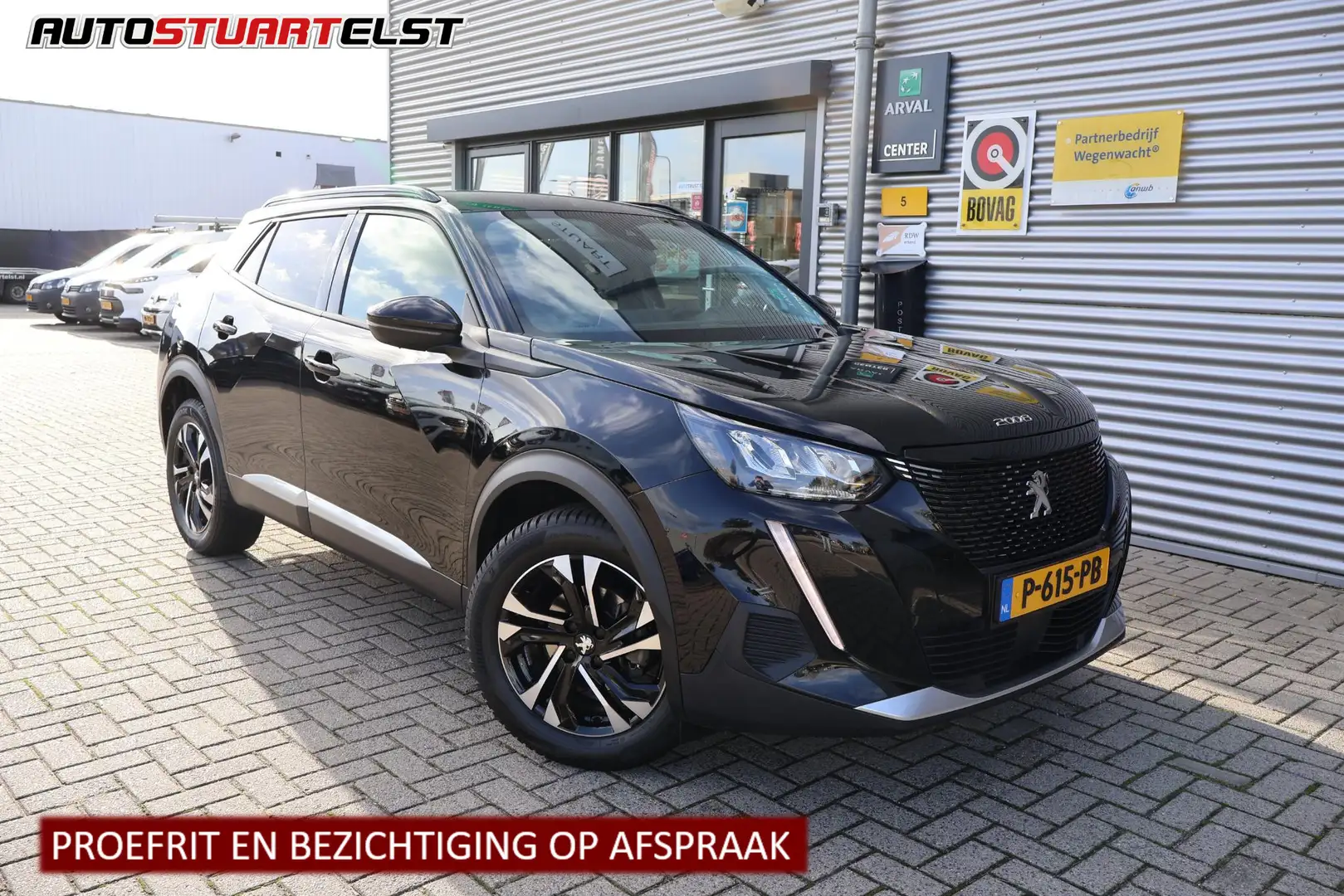 Peugeot 2008 1.2 Allure NL-Auto | Volledig Onderh. | BTW | 130p Zwart - 1