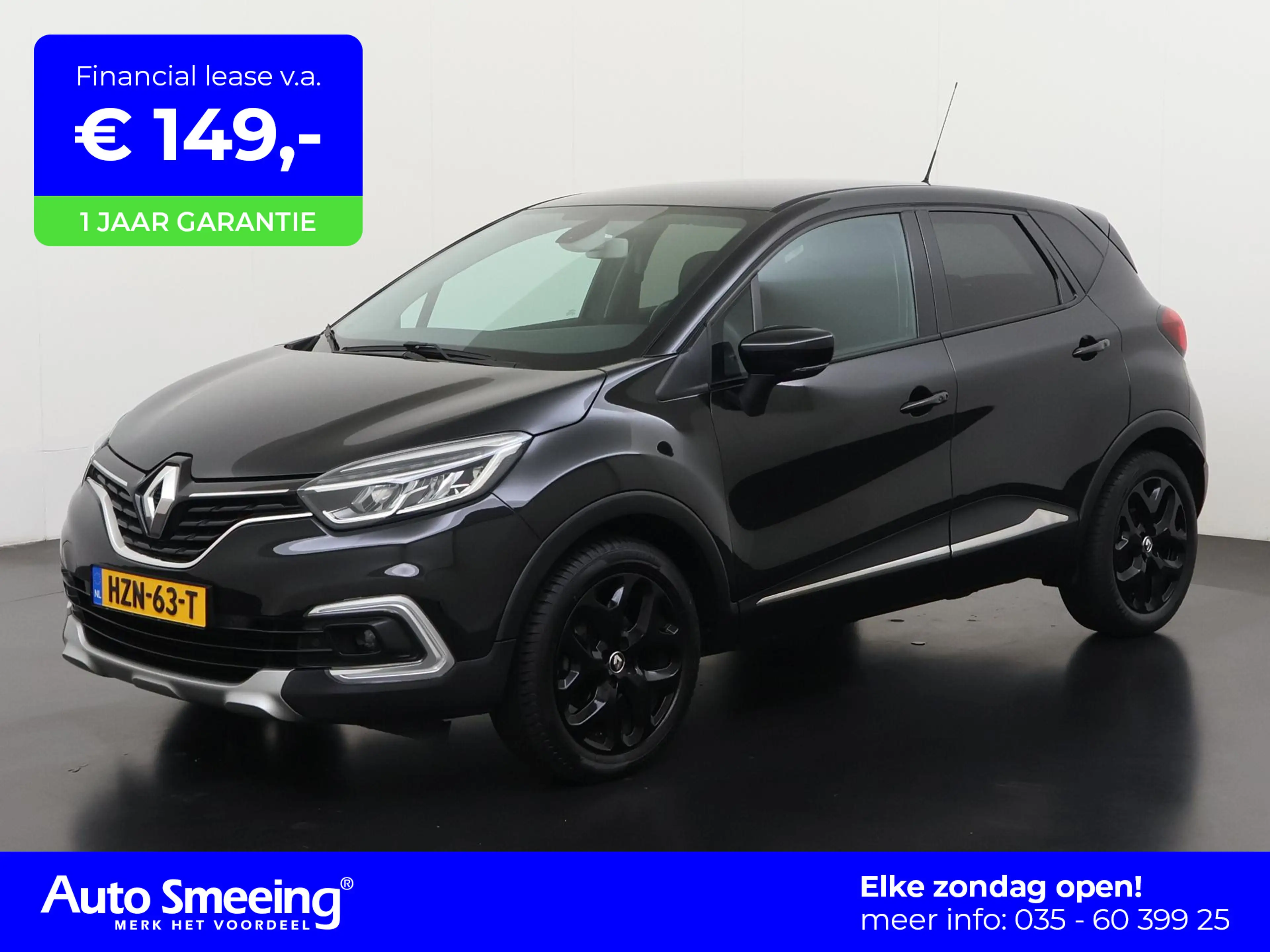 Renault Captur 1.2 TCe Limited Black | Stoelverwarming | Camera |