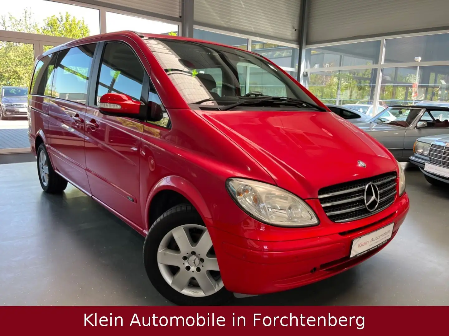 Mercedes-Benz Viano CDI lang Leder Thermotronik 7Sitzer*1Hand* Rot - 1