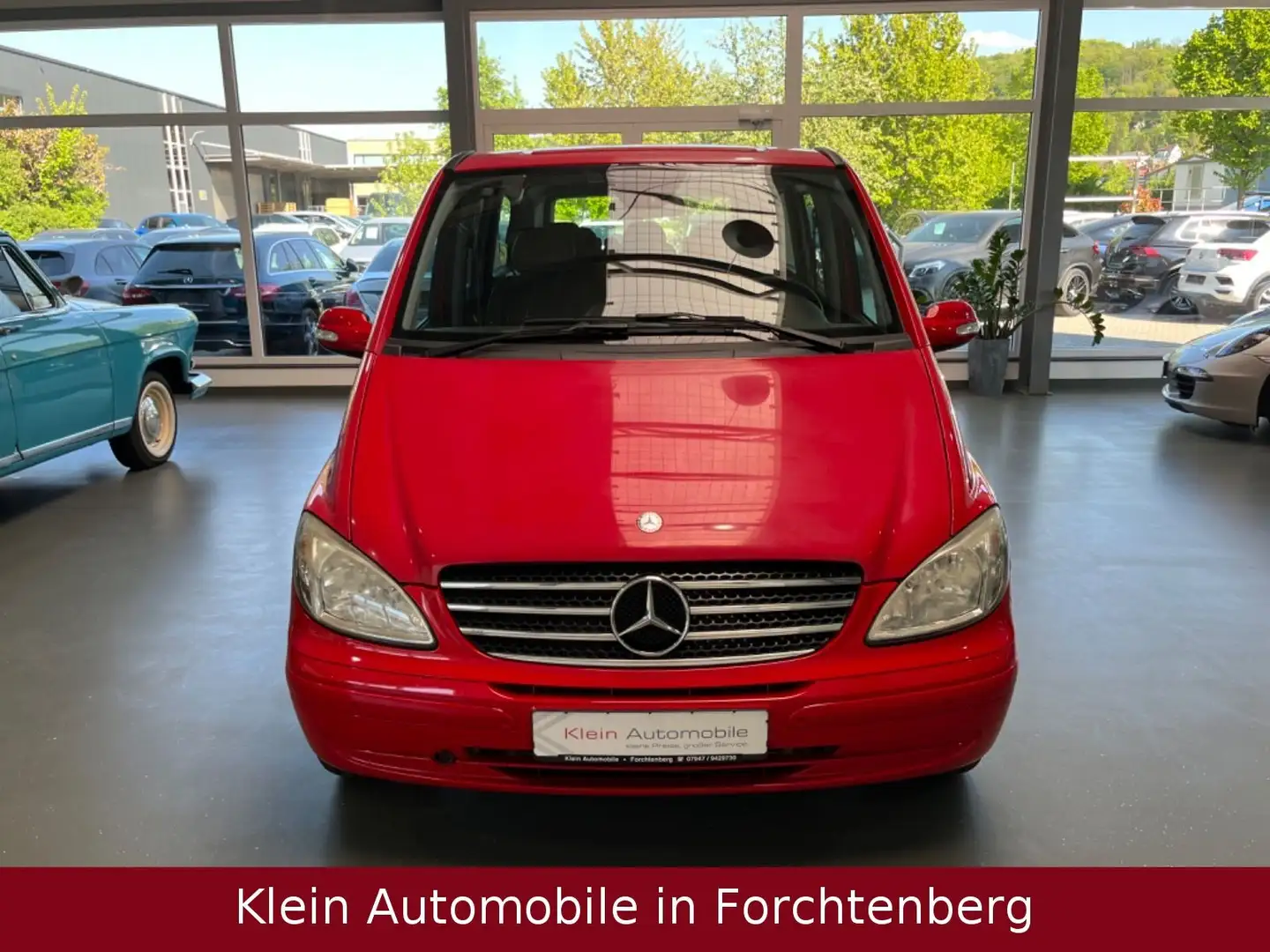 Mercedes-Benz Viano CDI lang Leder Thermotronik 7Sitzer*1Hand* Rot - 2