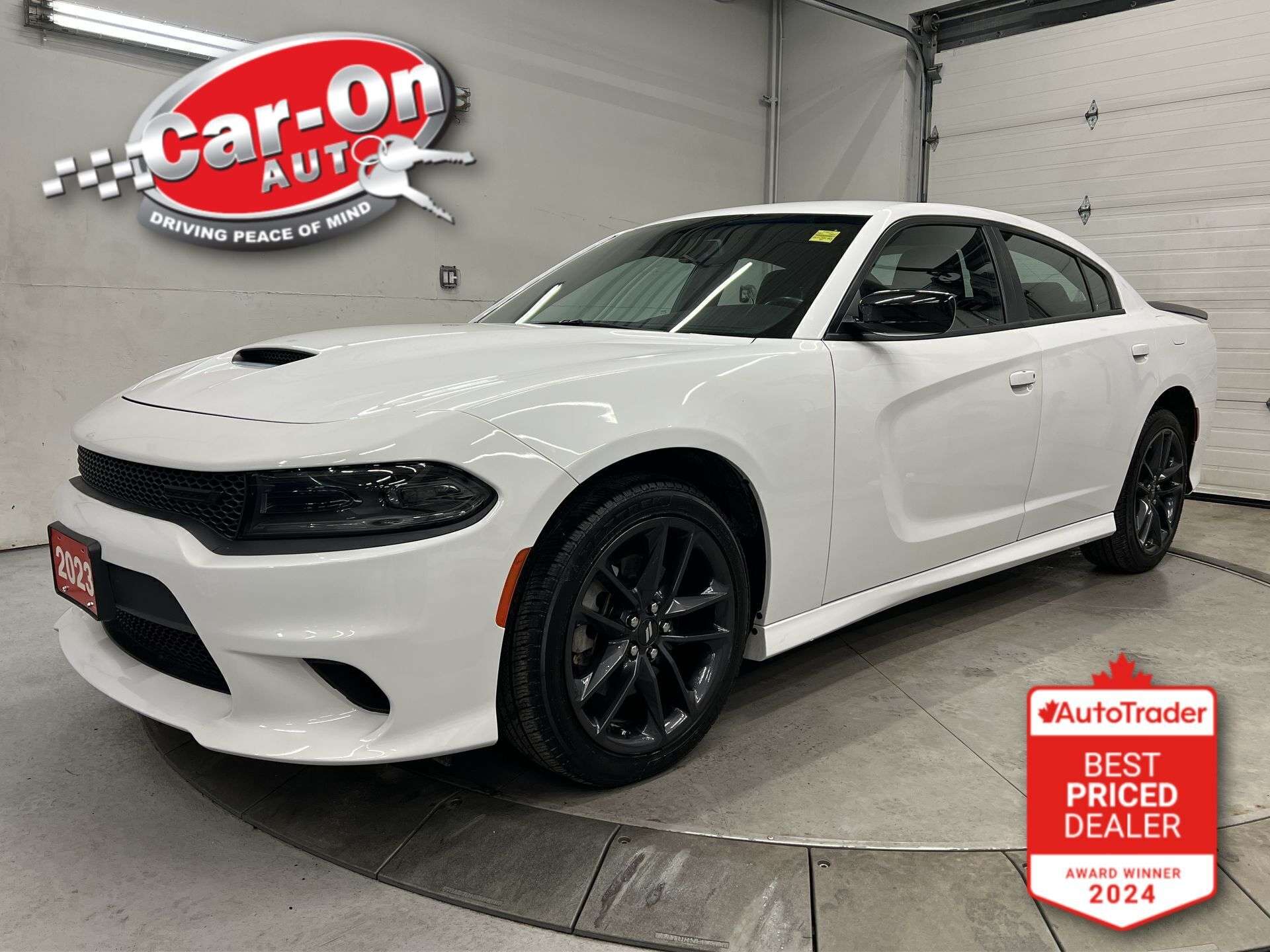 White 2023 Dodge Charger GT AWD Sedan All-Wheel Drive Automatic