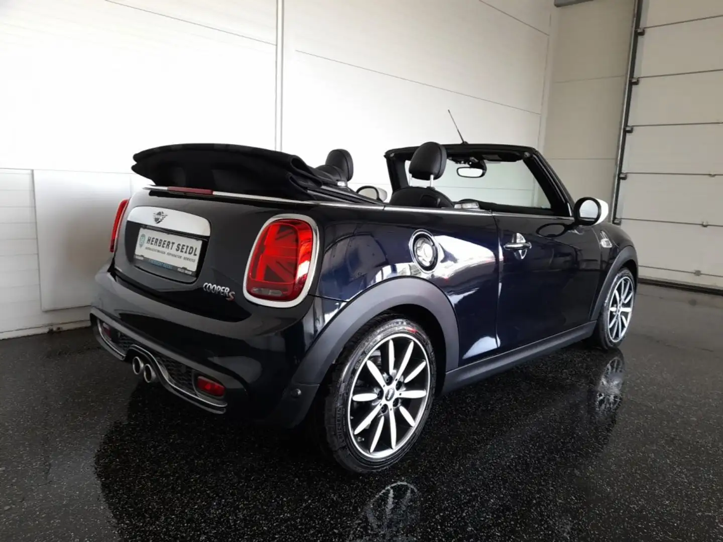 MINI Cooper Cabrio Cooper S Cabriolet *ADAPT. LED / NAVI / ADAPT. FAHRWERK / VOLLLEDER / WINDSCHOTT / HARMAN KARDON SOUNDSYSTEM / SHZ Schwarz - 2