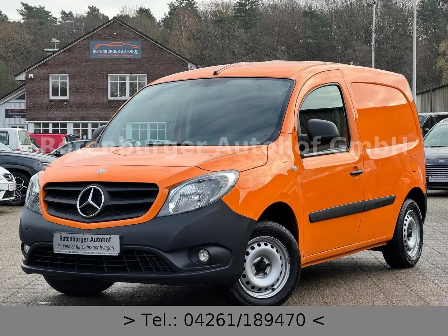 Mercedes-Benz Citan 111 CDI*KASTEN*LANG*KLIMA*STANDHEIZUNG*TÜV Orange - 1