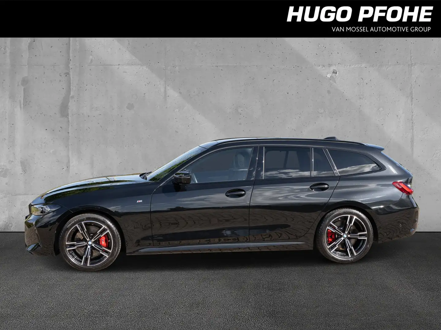 BMW 318 i touring.M Sport.AHK.Live Navi Prof Schwarz - 2