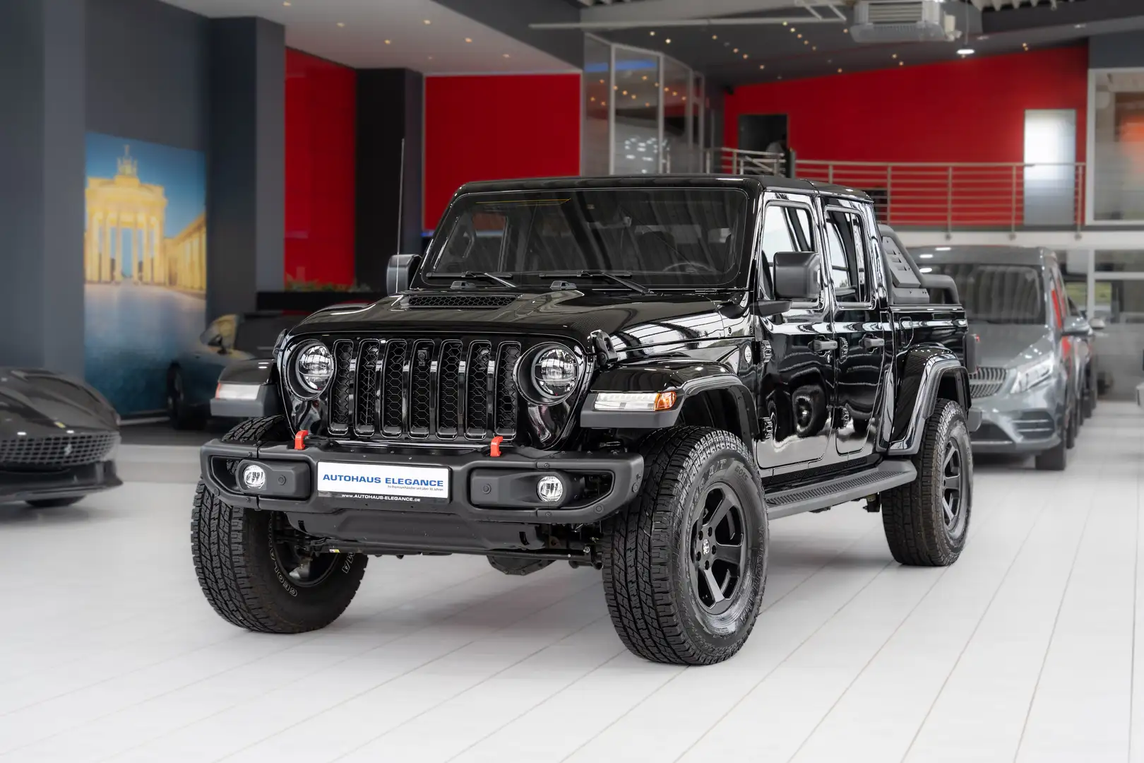 Jeep Gladiator Overland 4WD*ALPINE-PREMIUM*KAMERA*LED Schwarz - 1