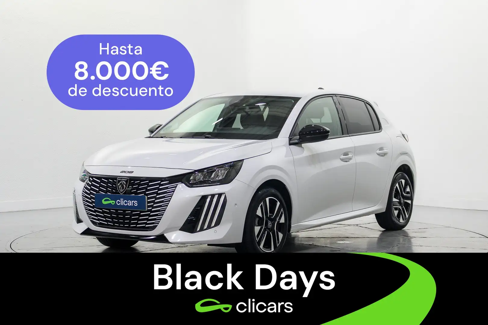 Peugeot 208 1.2 Puretech S&S Allure 100 Blanc - 1