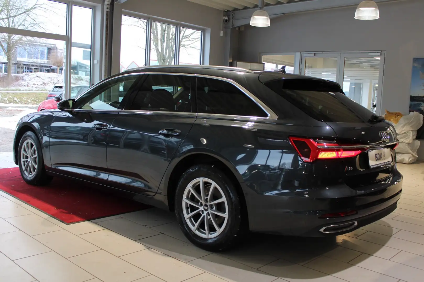 Audi A6 Avant 40 TDI quattro sport Standheiz.AHK Grijs - 2