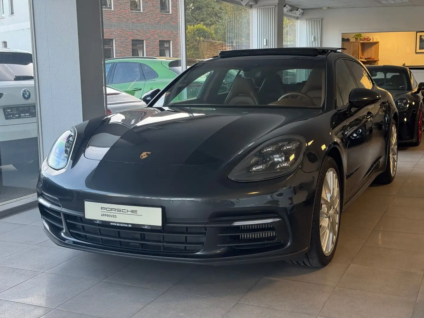 Porsche Panamera 4S Matrix Panorama Clubleder Bose R21 Gris - 1