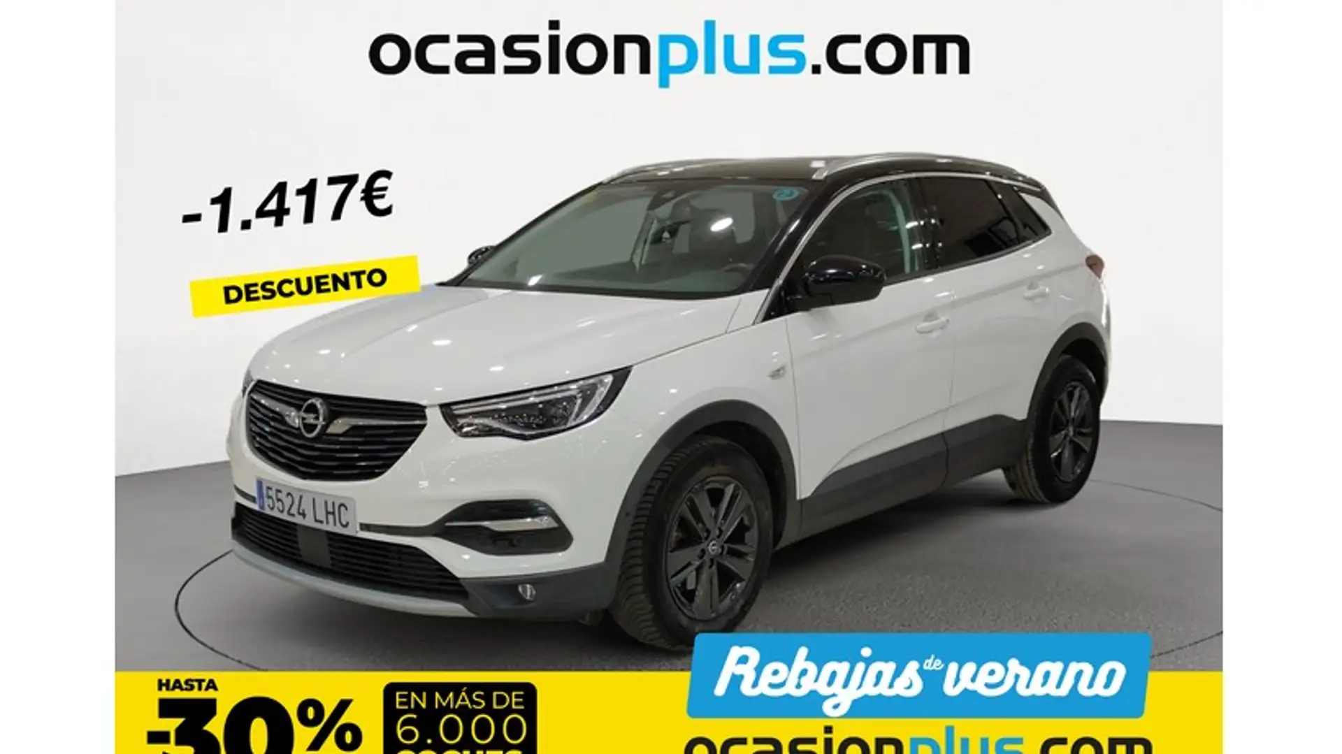 Opel Grandland X 1.2T S&S 2020 130 Blanc - 1