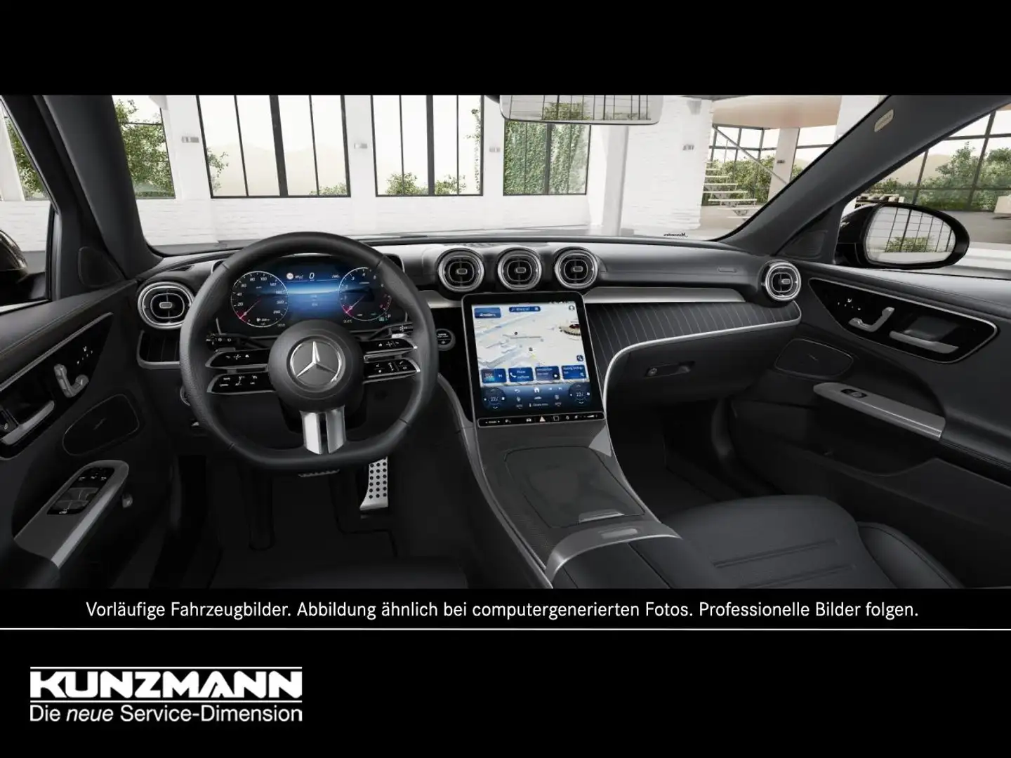 Mercedes-Benz C 200 T-Modell AMG Night MBUX Navi 360° MemoryP Grau - 2