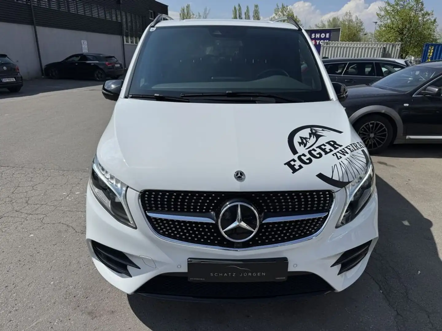 Mercedes-Benz V 300 d ''VOLLE Hütte'' AVANTGARDE 4MATIC extralang Blanc - 2