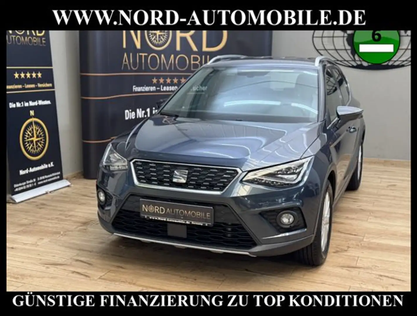 SEAT Arona XCELLENCE 1.0 TSI Navi/LED/APS/16 Xcellence Grigio - 1