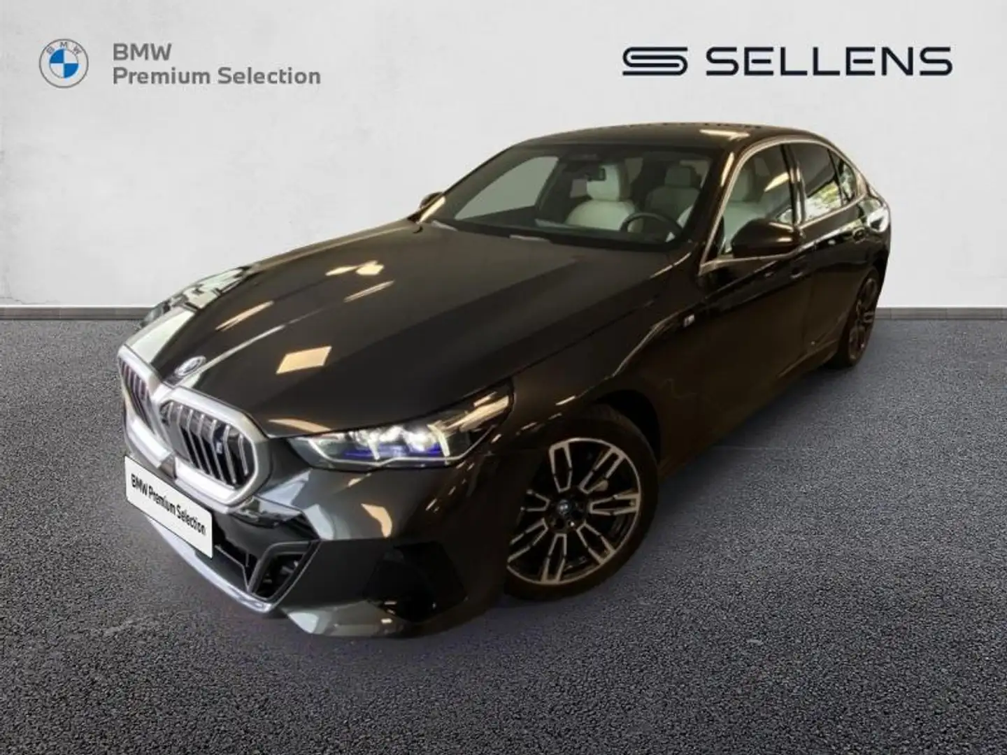 BMW i5 i5 340ch M Sport eDrive40 Gris - 1