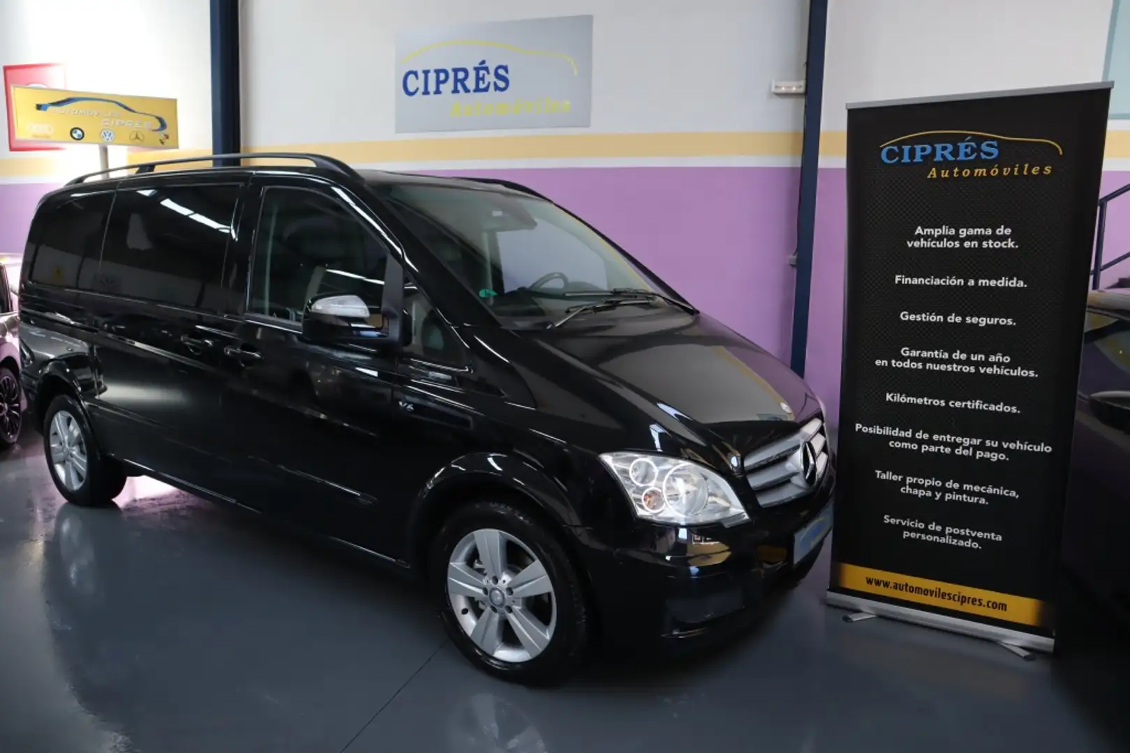 Mercedes-Benz Viano 3.0CDI Trend Compacto Aut. Noir - 1