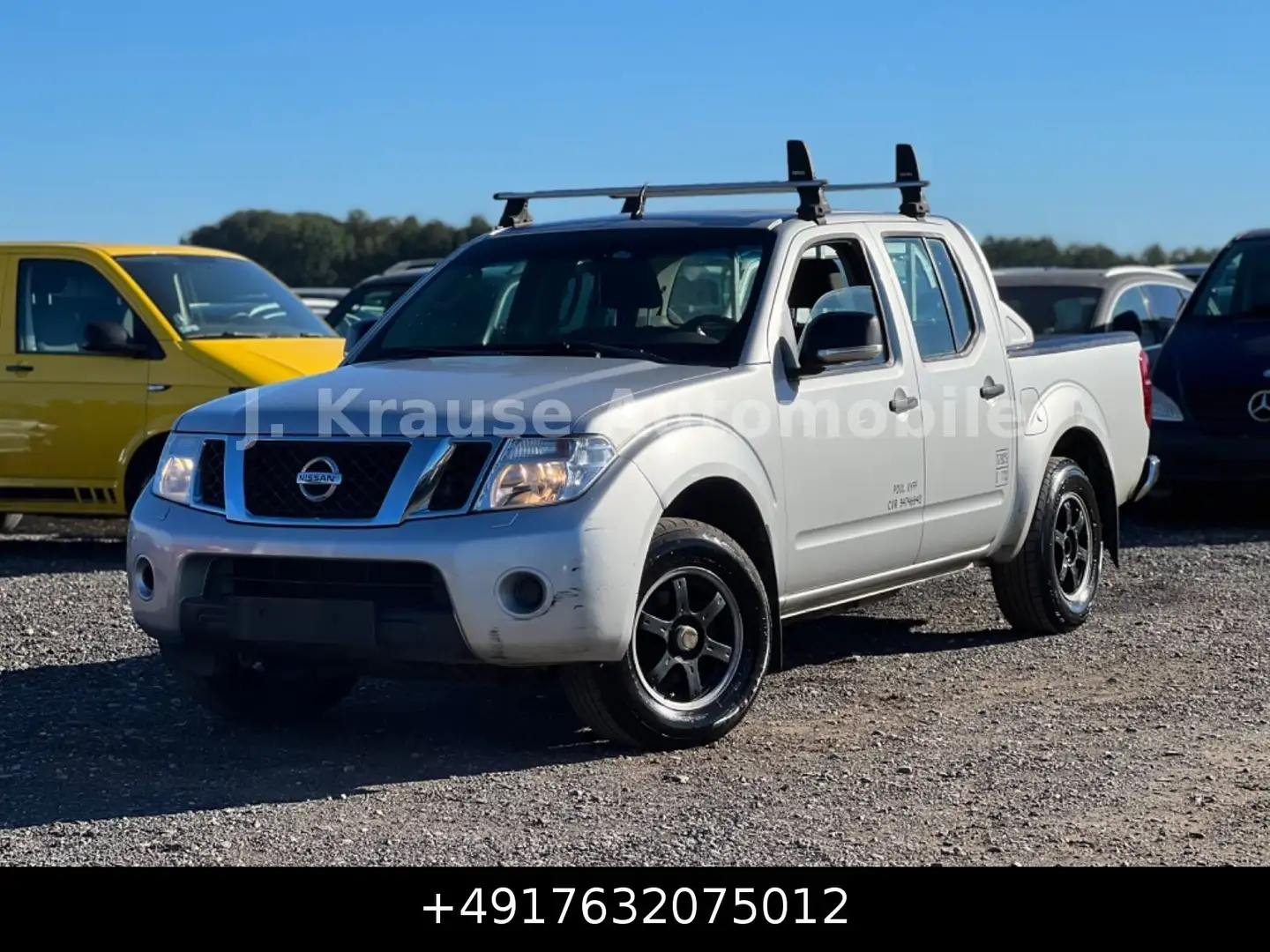 Nissan Navara 2.5 DCI Double Cab Manual NETTO 6500€ Argent - 1