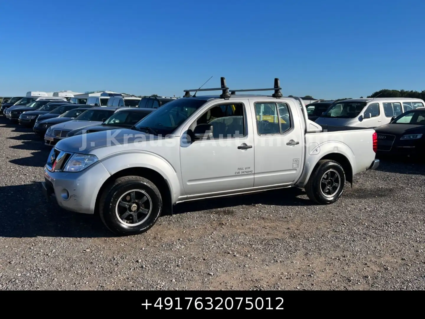 Nissan Navara 2.5 DCI Double Cab Manual NETTO 6500€ Argent - 2