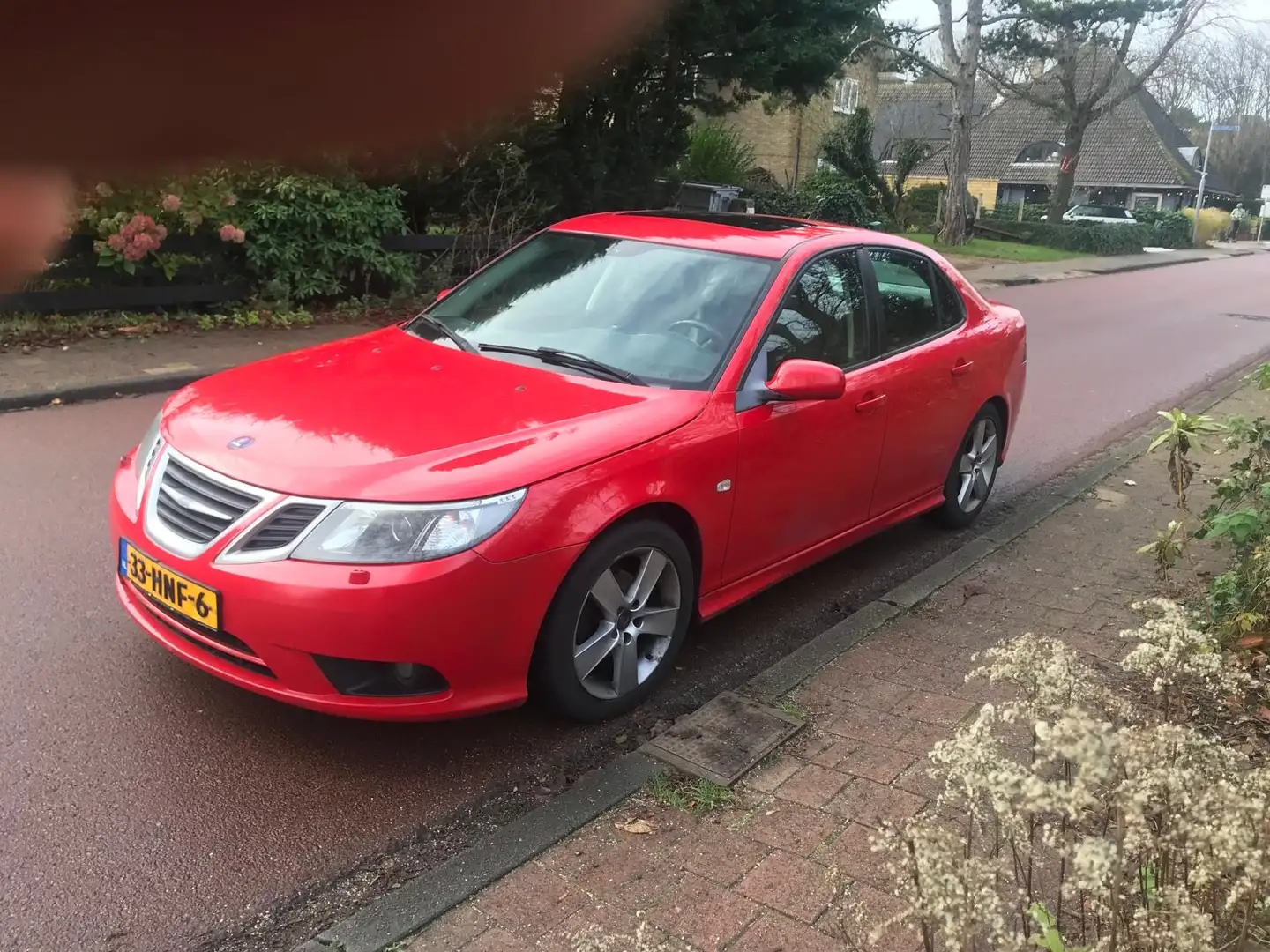 Saab 9-3 1.9 TiD Linear Rood - 1