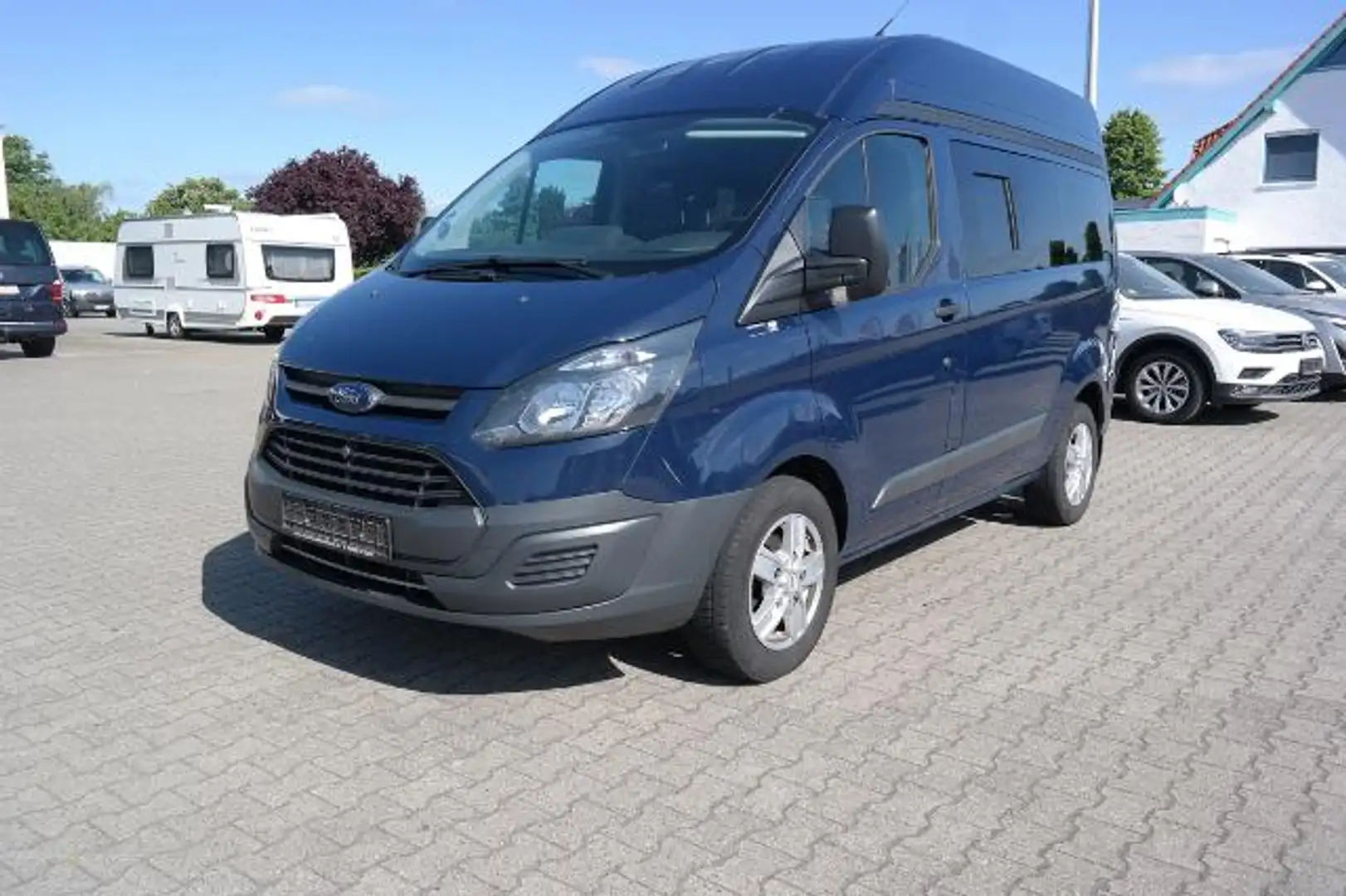 Ford Transit Custom mit Rollstuhllift Im Kundenauftrag Bleu - 1