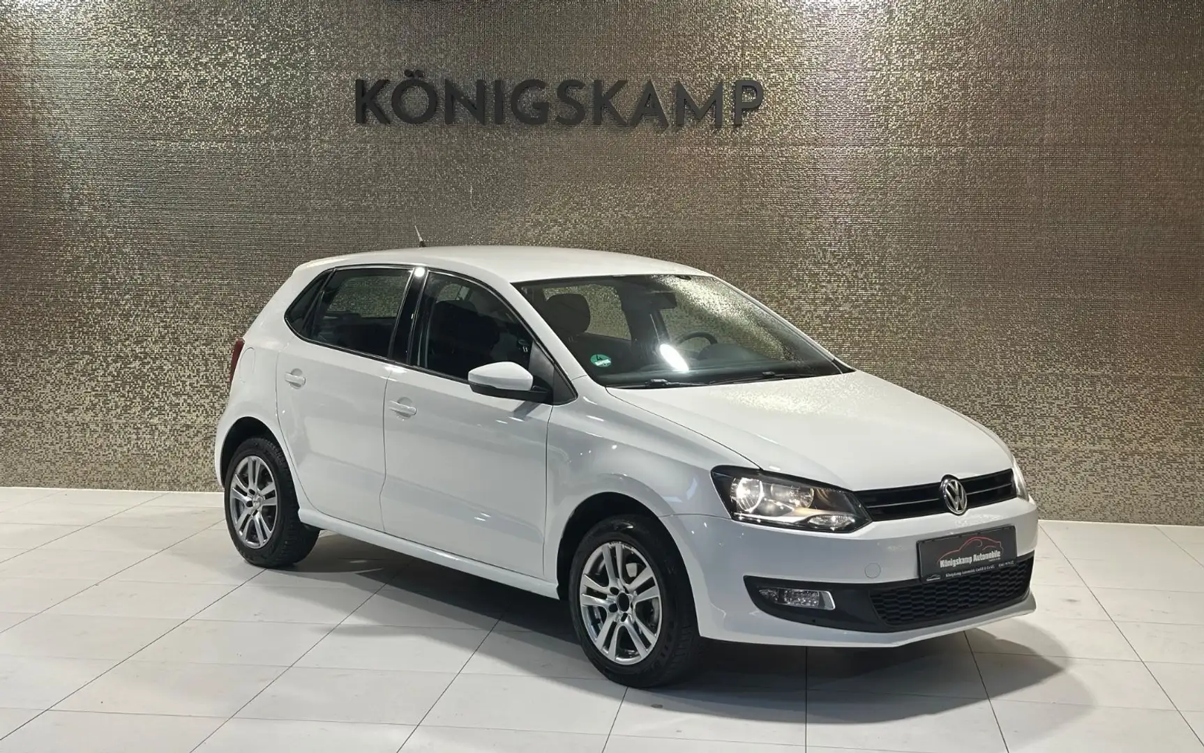 Volkswagen Polo V Comfortline 1.4 * TÜV NEU * SERVICE NEU * Blanc - 1