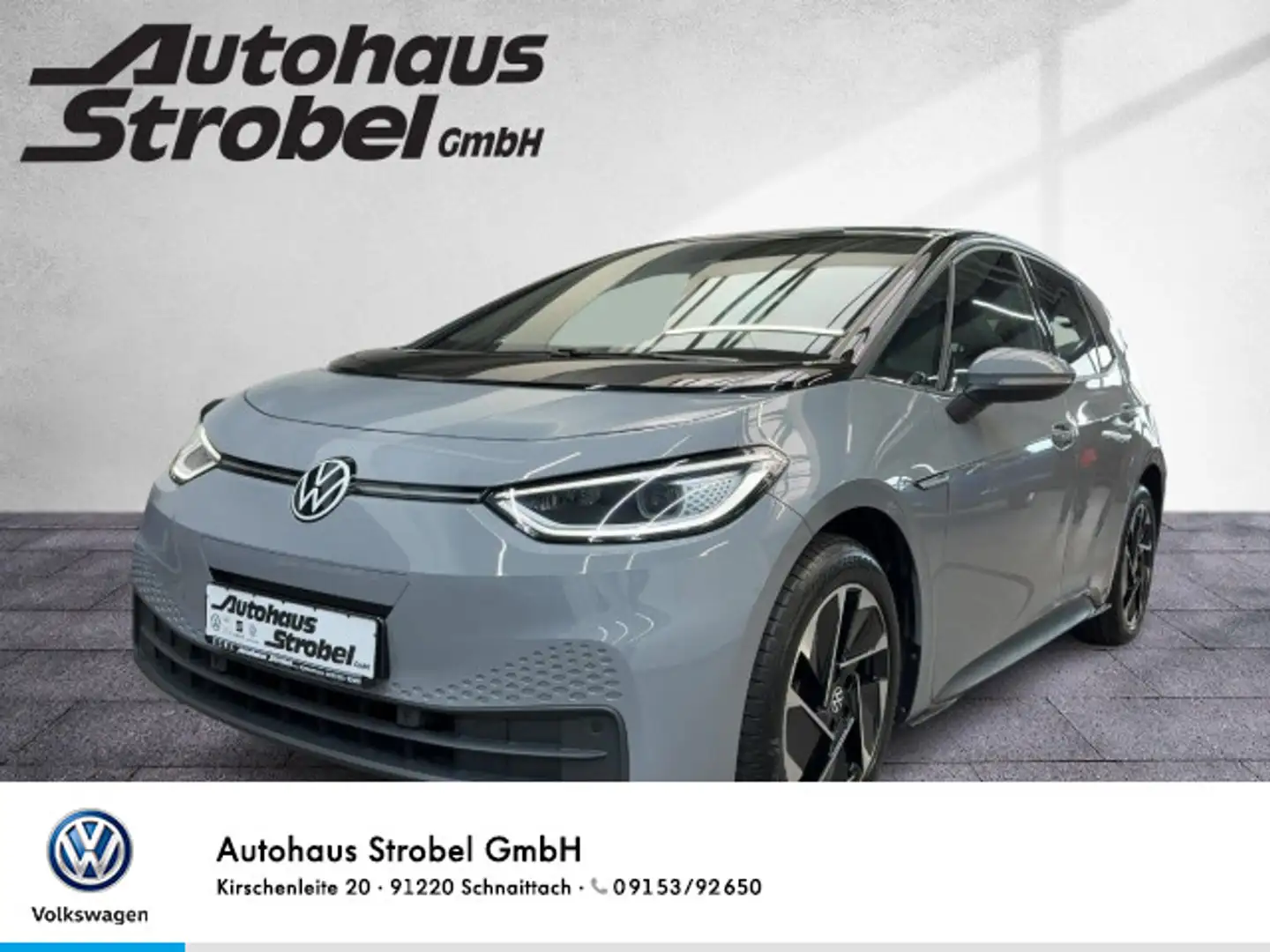 Volkswagen ID.3 Pro Performance 62kWh ab 1,99% ACC DCC Wärm Grau - 1