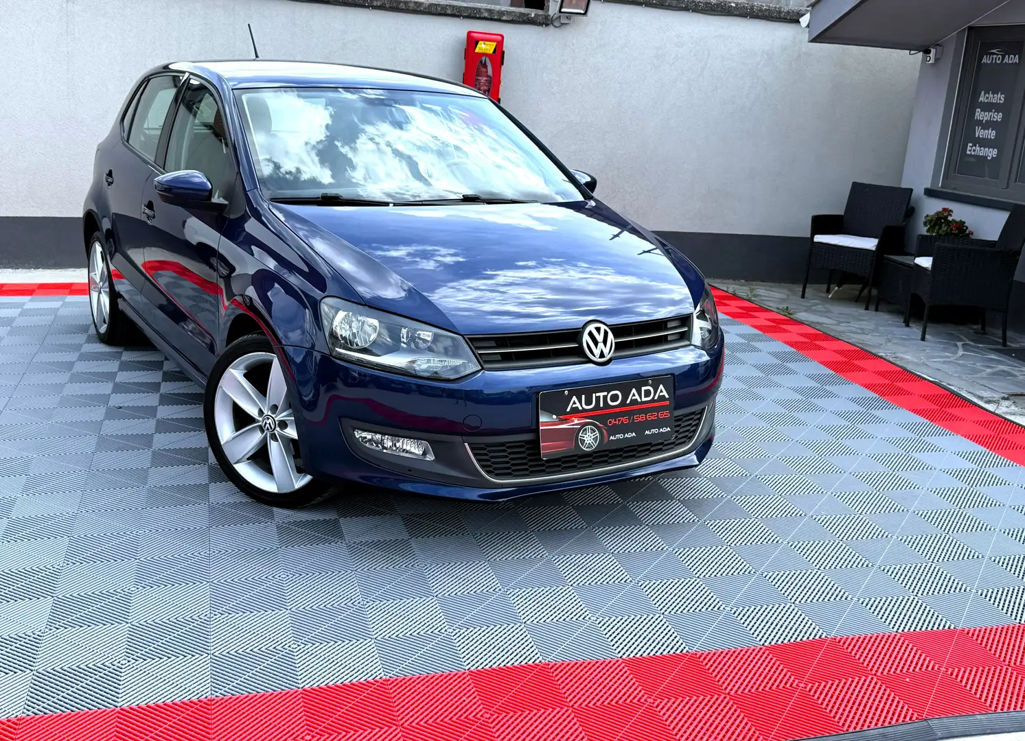 Volkswagen Polo Polo 1.4i Highline DSG--AIRCO--GARANTIE 12 MOIS-- Bleu - 1