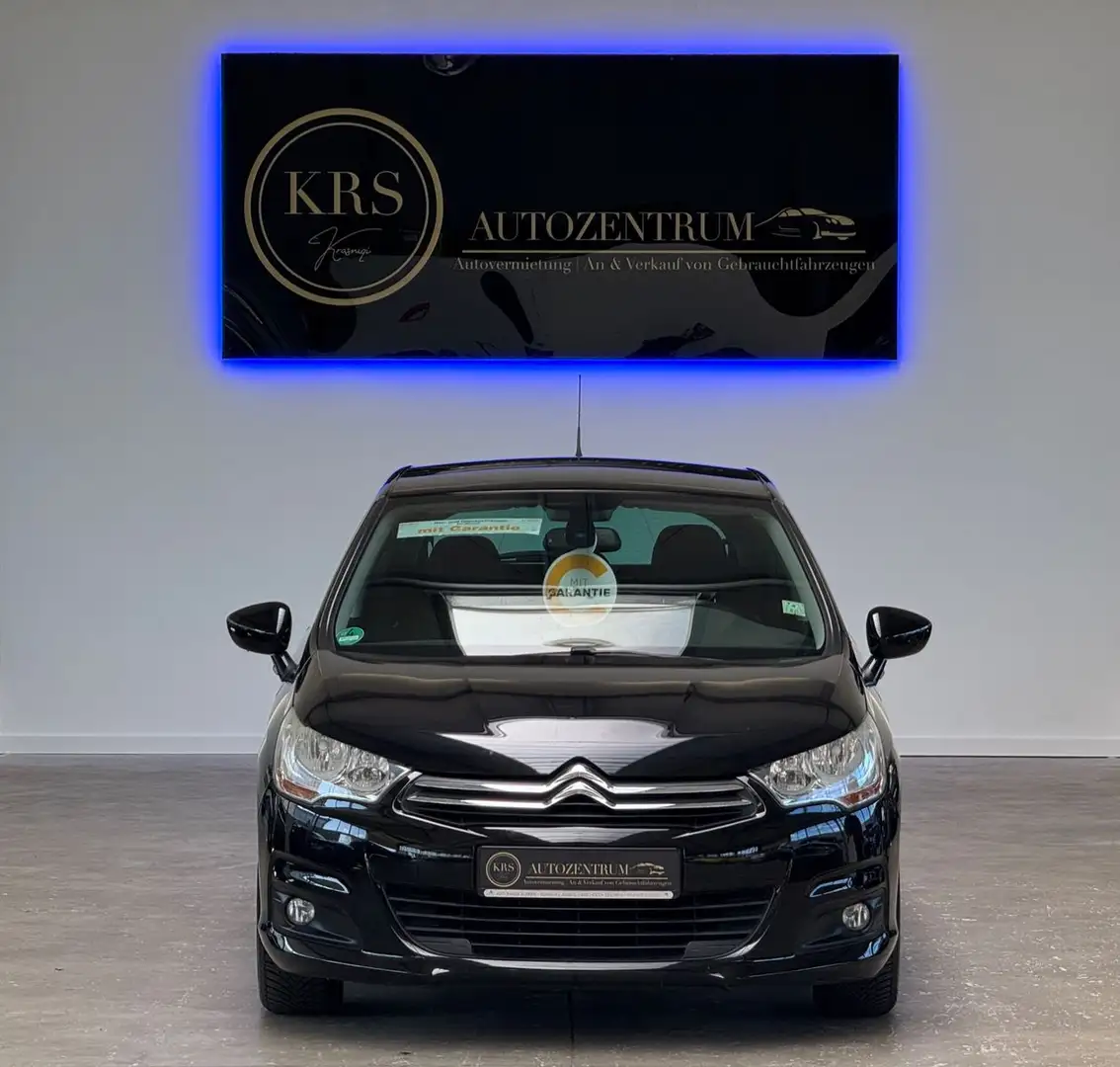 Citroen C4 Lim. 1.6i Tendance*GARANTIE*1HAND*SCHECKHEFTG Schwarz - 2