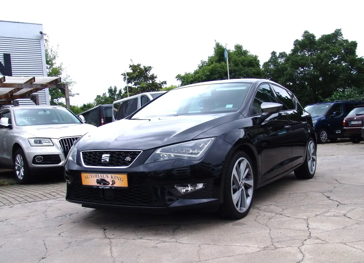 SEAT Leon FR-AUTOM/NAVI/LEDER/ Negro - 2