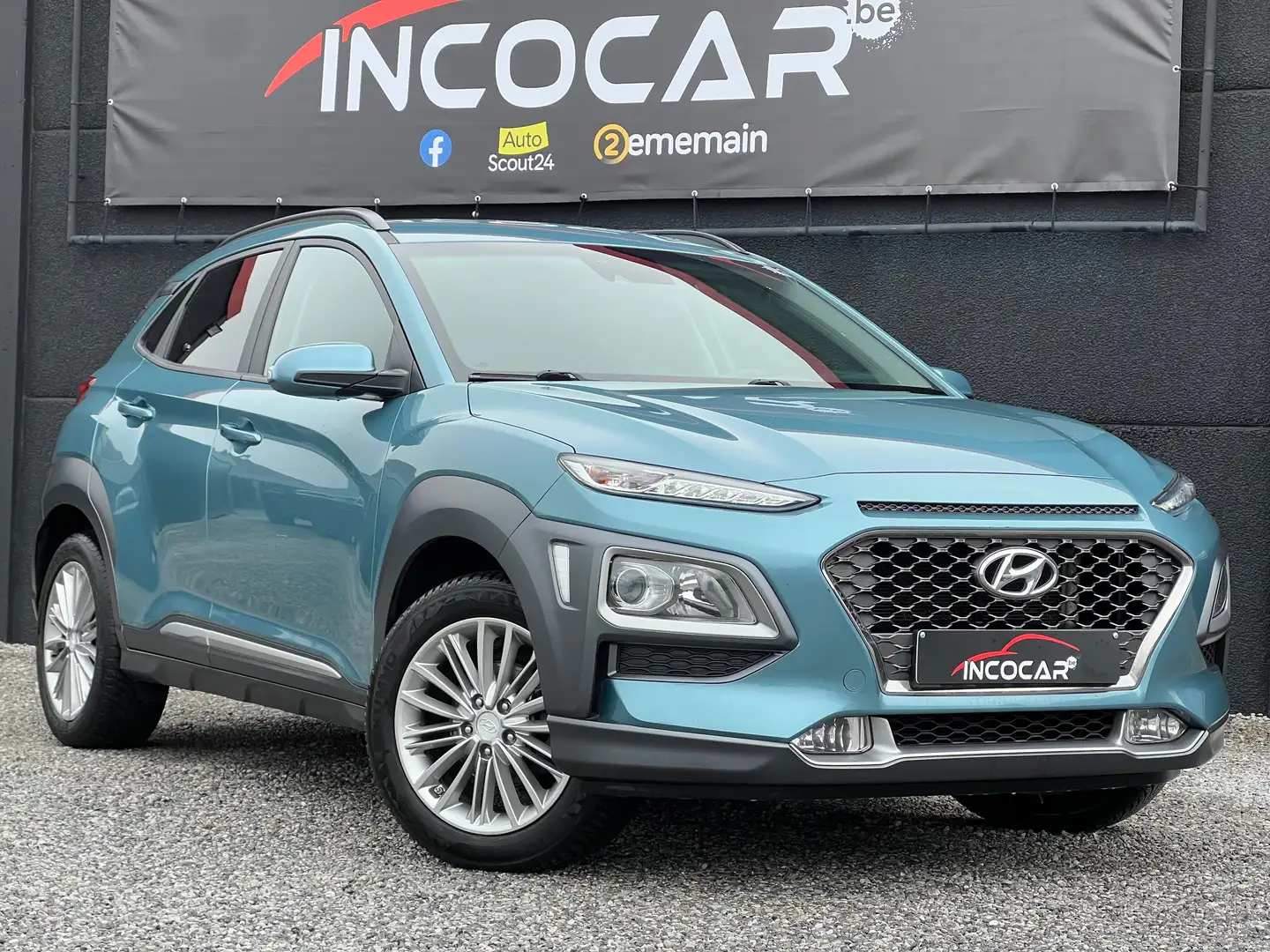 Hyundai KONA 1.6 CRDi Twist* GARANTIE 12 MOIS / 1er PROP* Bleu - 1