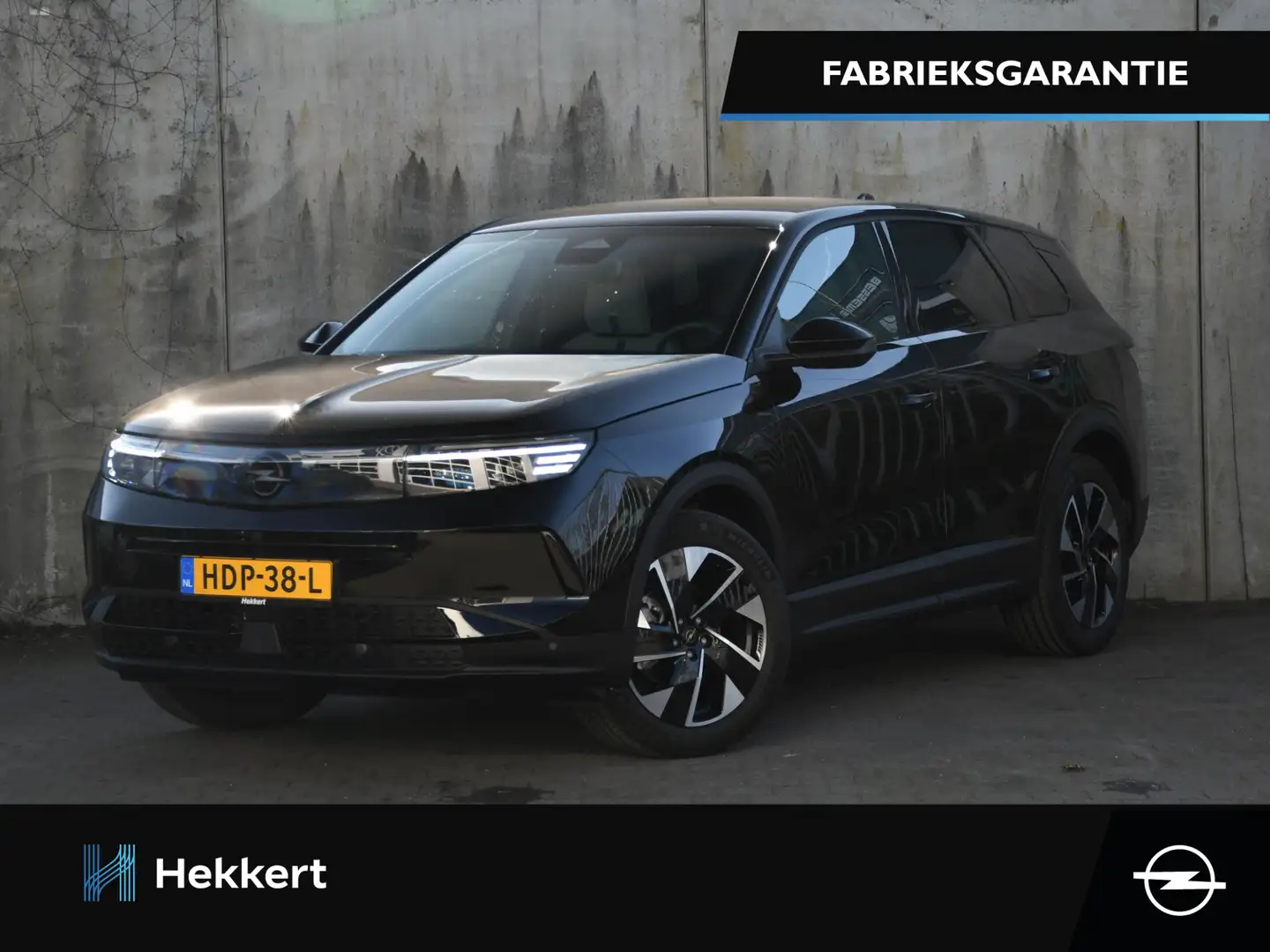 Opel Grandland GS 1.2 Turbo Hybrid 136pk Automaat SFEERVERLICHTIN Zwart - 1