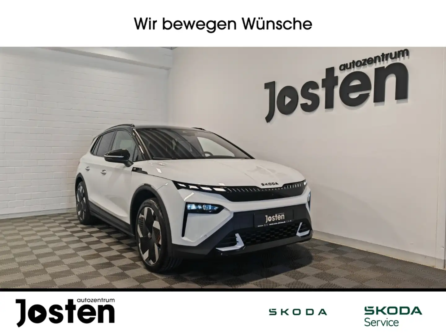 Skoda Elroq 85 Lodge First Edition II. MAXX DCC Blanco - 1