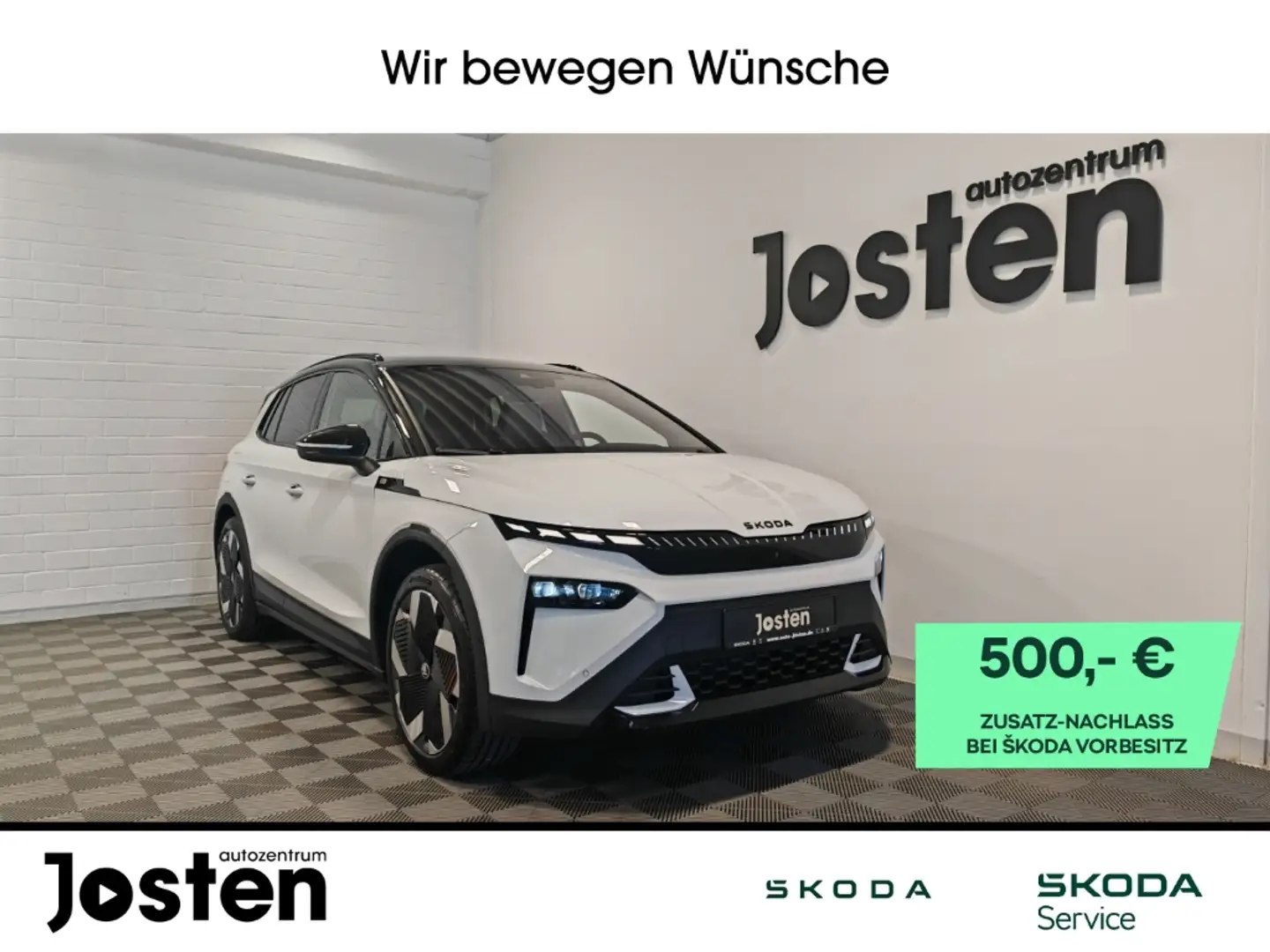 Skoda Elroq 85 Lodge First Edition II. MAXX DCC Blanc - 1