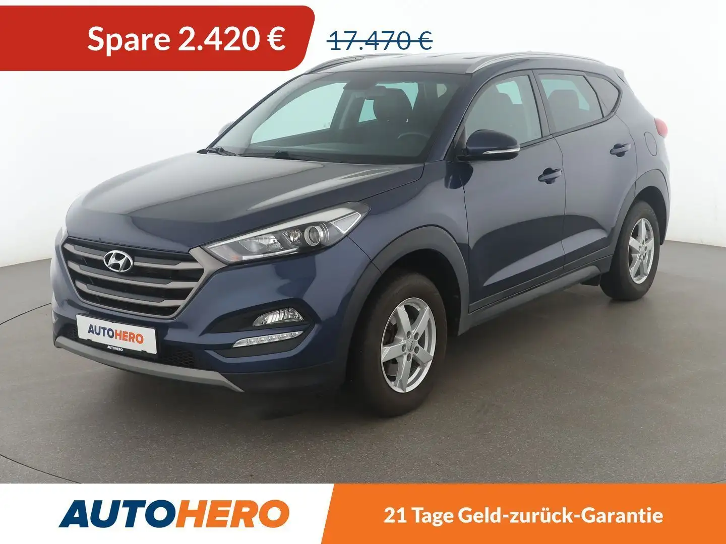 Hyundai TUCSON 1.6 Classic blue 2WD*NAVI*TEMPO*CAM*PDC* Azul - 1