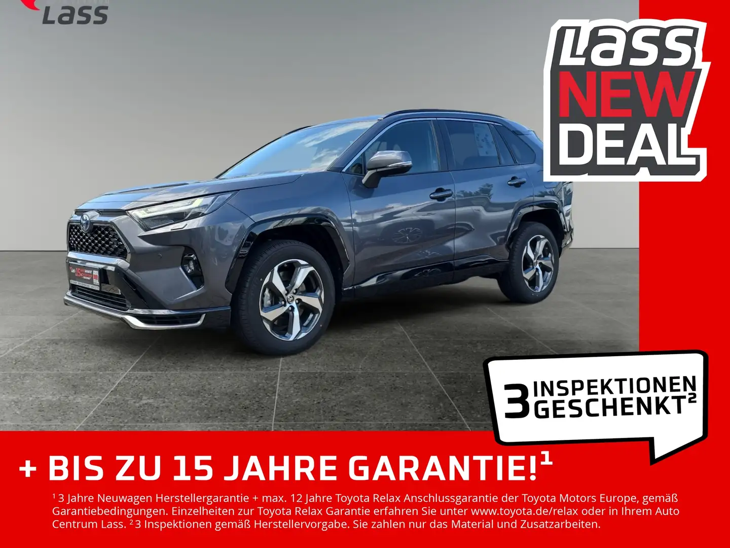 Toyota RAV 4 RAV4 2.5 Plug-In Hybrid Teamplayer +Kamera+Navi+ Grau - 1