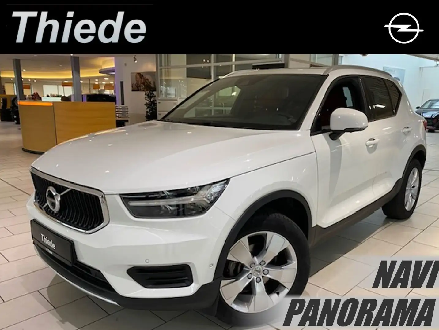 Volvo XC40 Momentum Pro LED/NAVI/LEDER/PANO/360°/BLIS Blanco - 1