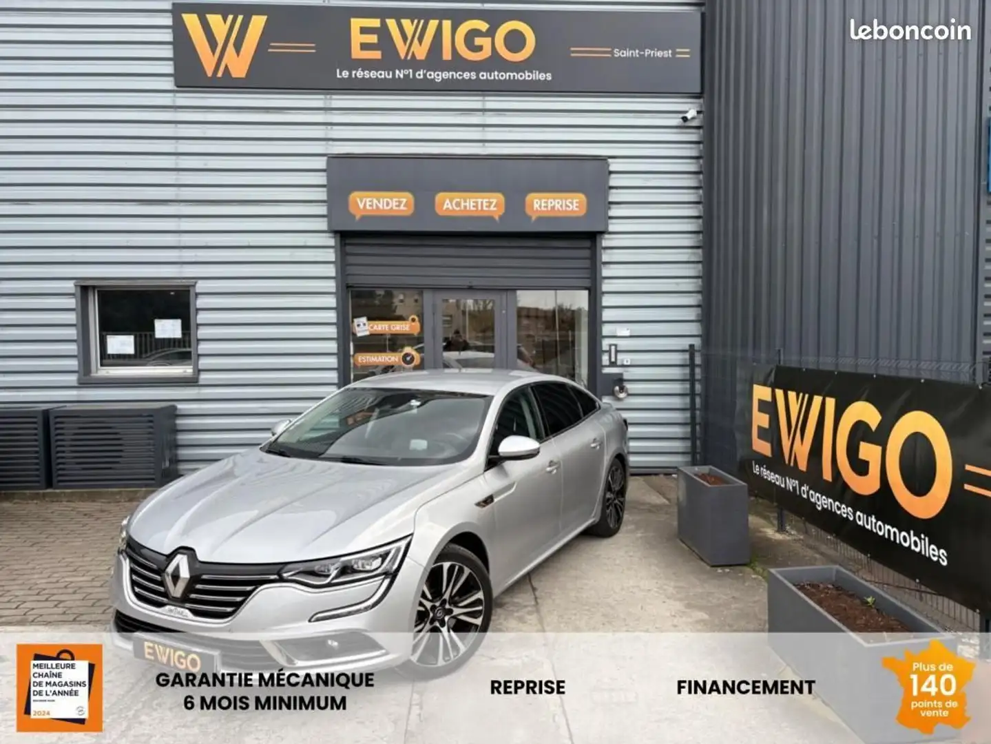 Renault Talisman 1.6 DCI 160ch Initiale Paris Moteur Neuf Sièges ch Gris - 1
