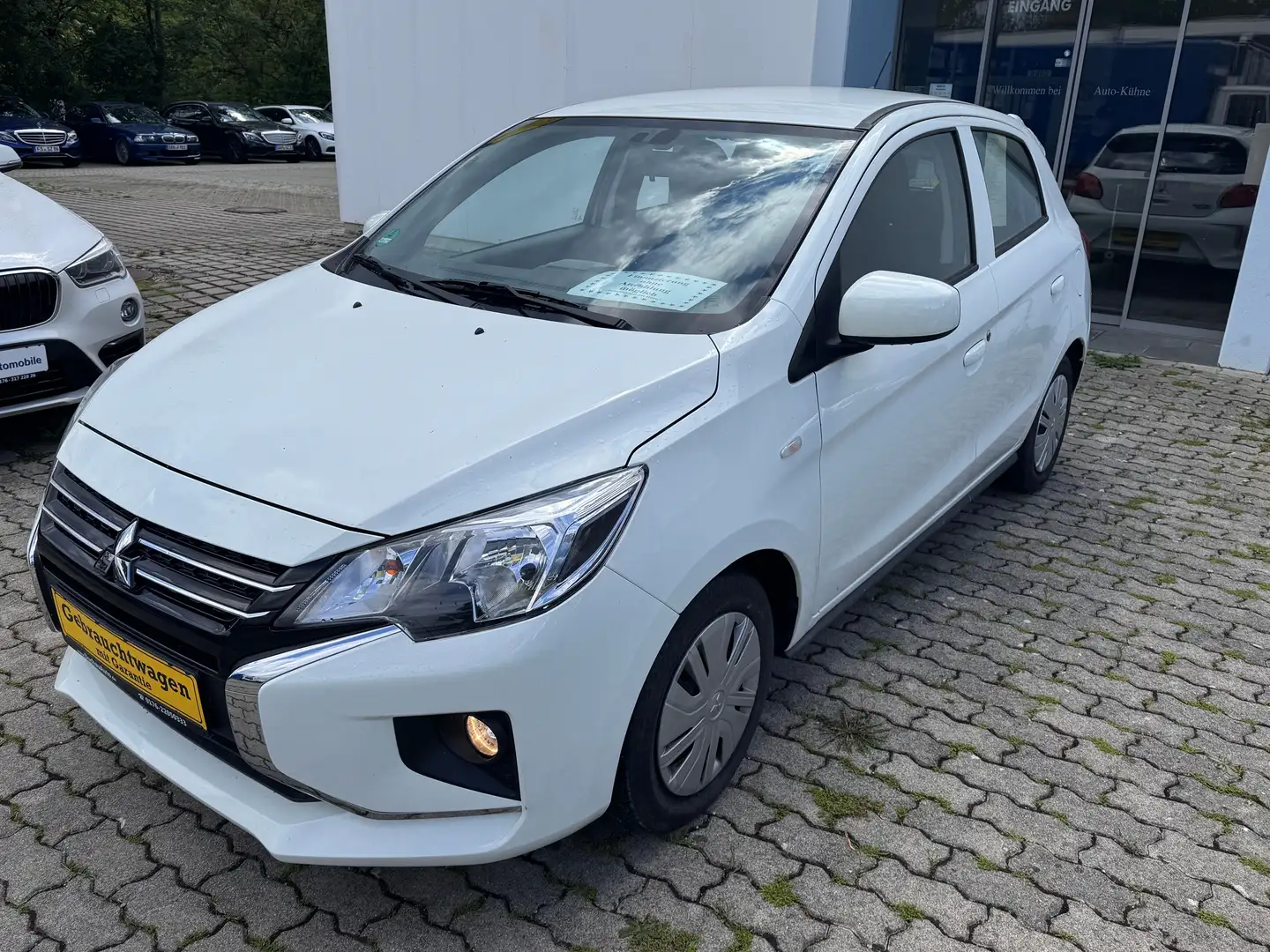 Mitsubishi Space Star Select,1,2i, KLIMA, Euro6d, Servo,ZV,el.FH,DAB+R Blanc - 1
