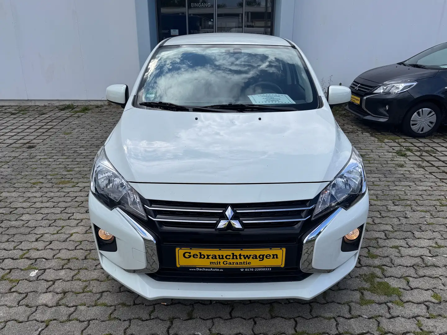 Mitsubishi Space Star Select,1,2i, KLIMA, Euro6d, Servo,ZV,el.FH,DAB+R Blanc - 2