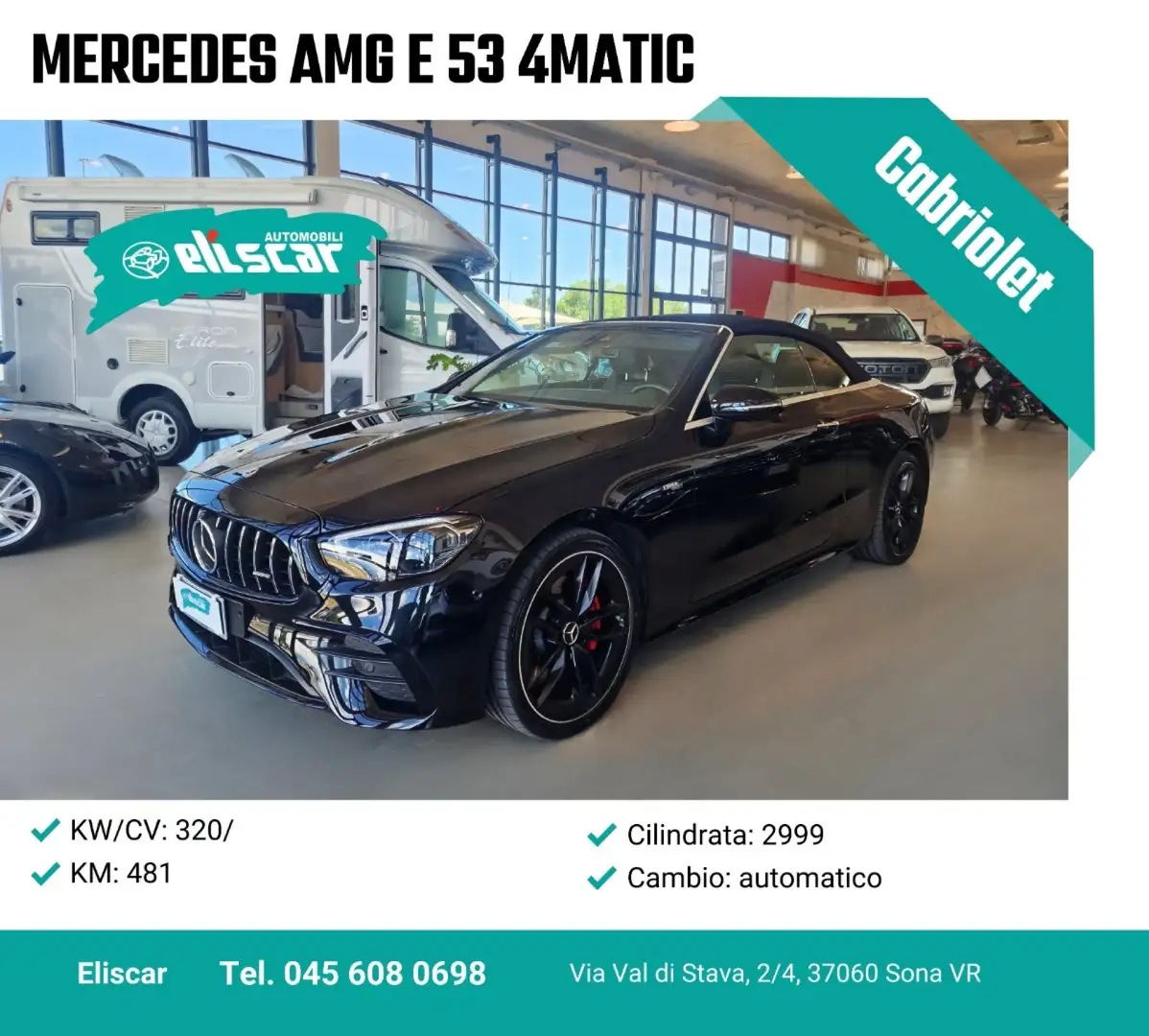 Mercedes-Benz E 53 AMG E 53 4Matic+ Mild hybrid AMG Nero - 1