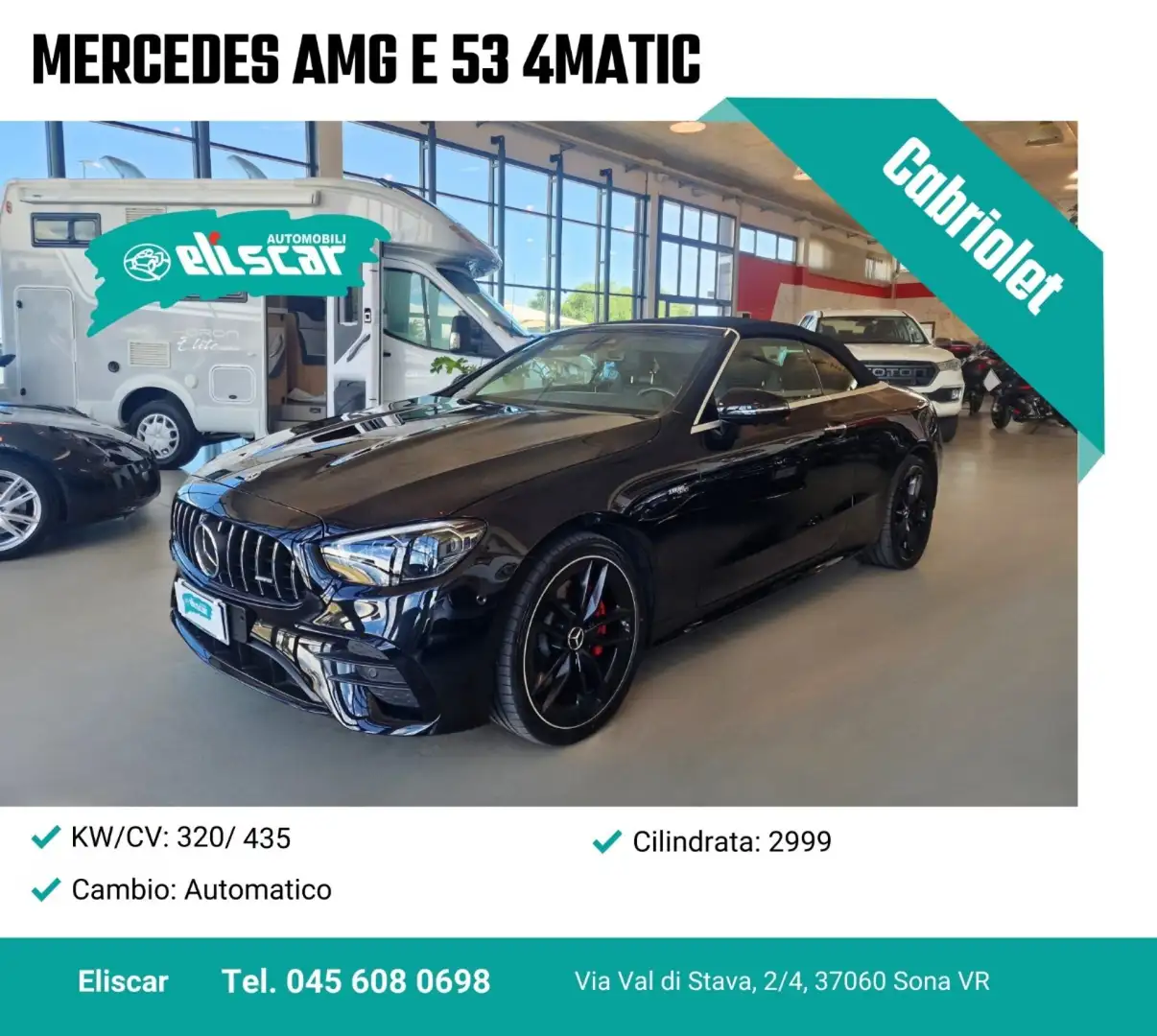 Mercedes-Benz E 53 AMG E 53 4Matic+ Mild hybrid AMG Negro - 1