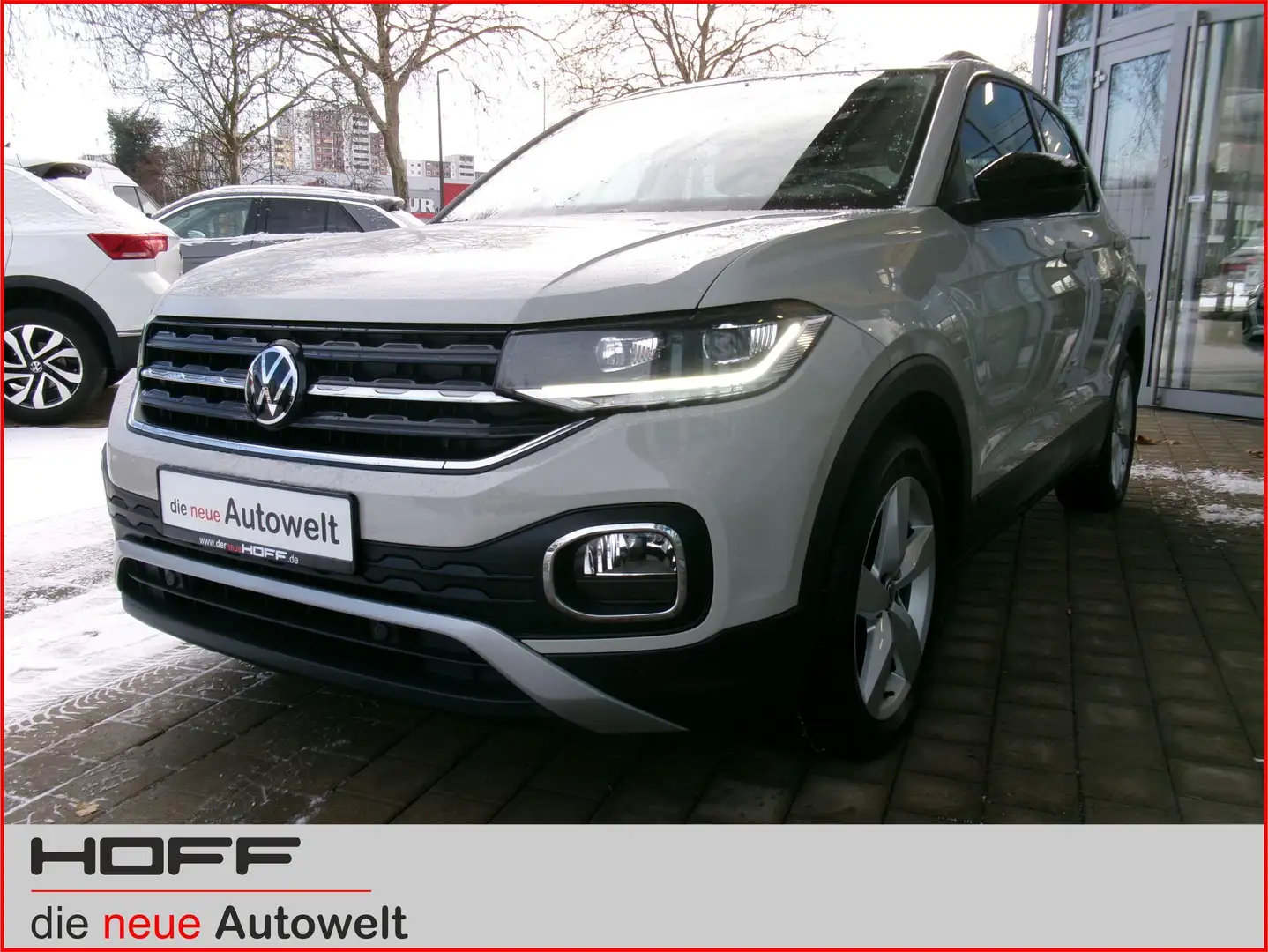 Volkswagen T-Cross 1.0 TSI Style O Navi ACC Allwetter SHZ DAB+ APP Grau - 2