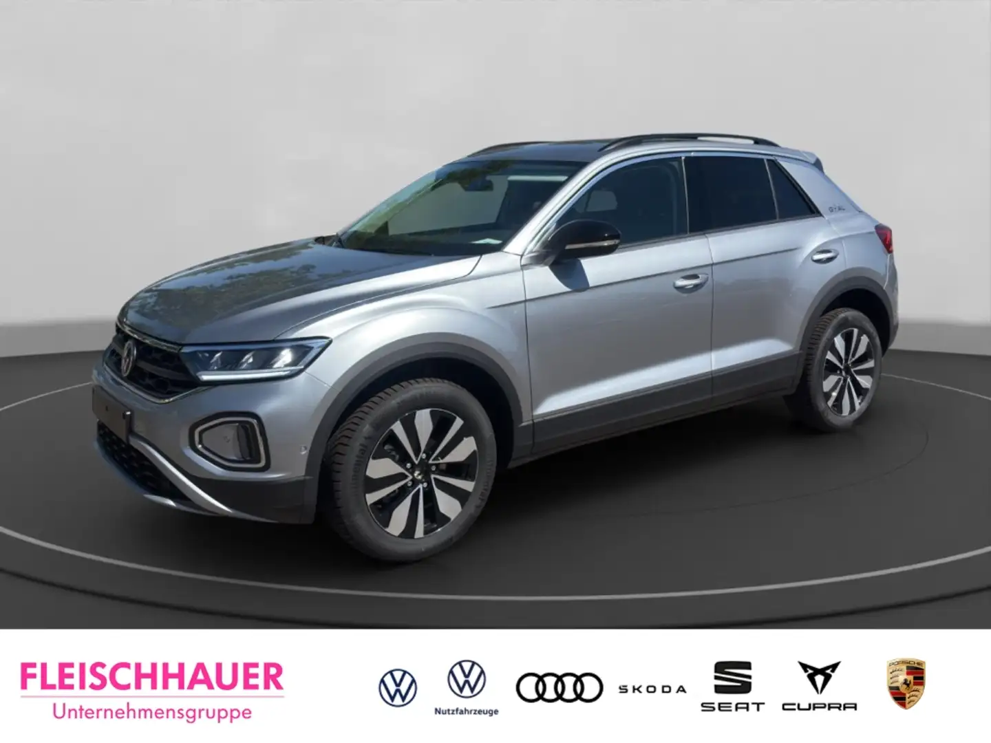 Volkswagen T-Roc Goal 1.5 l TSI OPF 110 kW (150 PS) Silber - 1