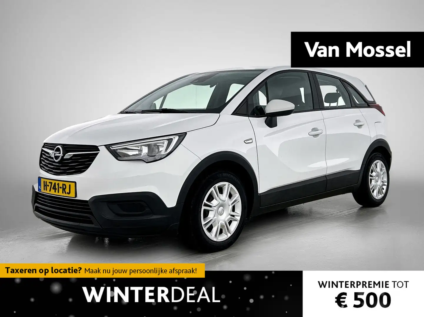 Opel Crossland X 1.2 Edition | Airco | Cruise control | Apple Carpl Weiß - 1