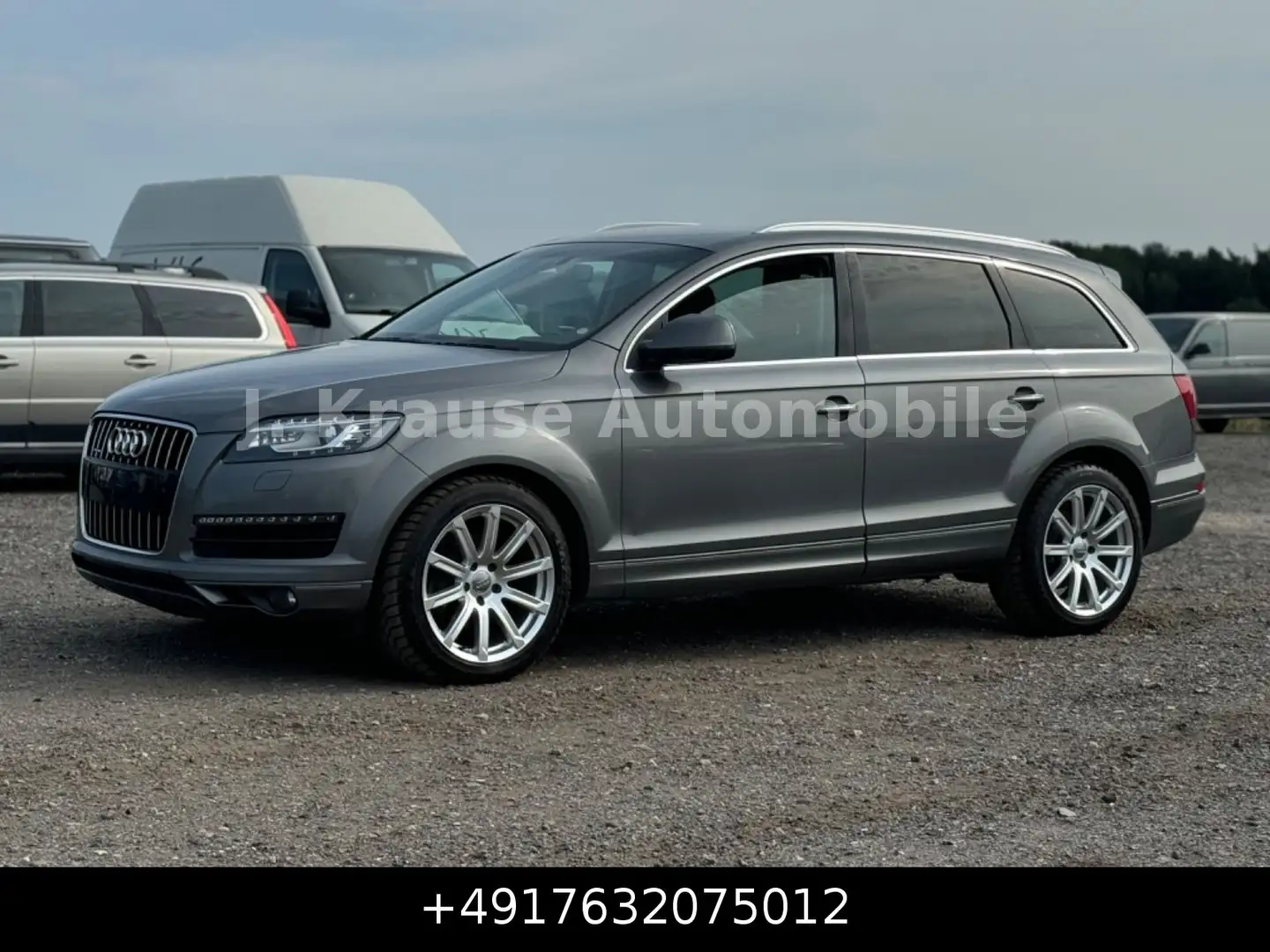 Audi Q7 3.0TDI Quattro Facelift Leder Xenon AHK Grau - 2