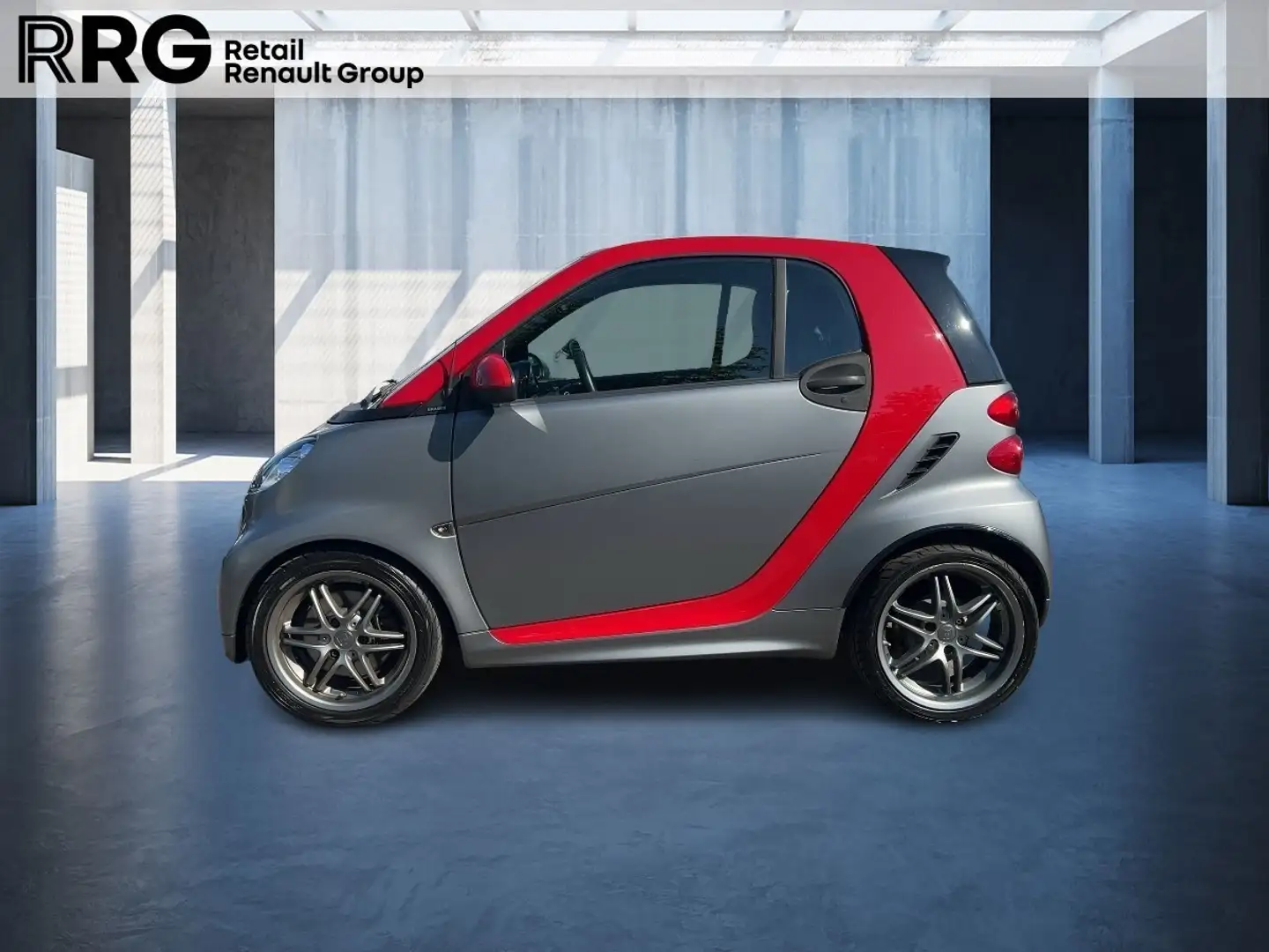 smart forTwo Brabus SHZ Pano Servo Alpine Gris - 2
