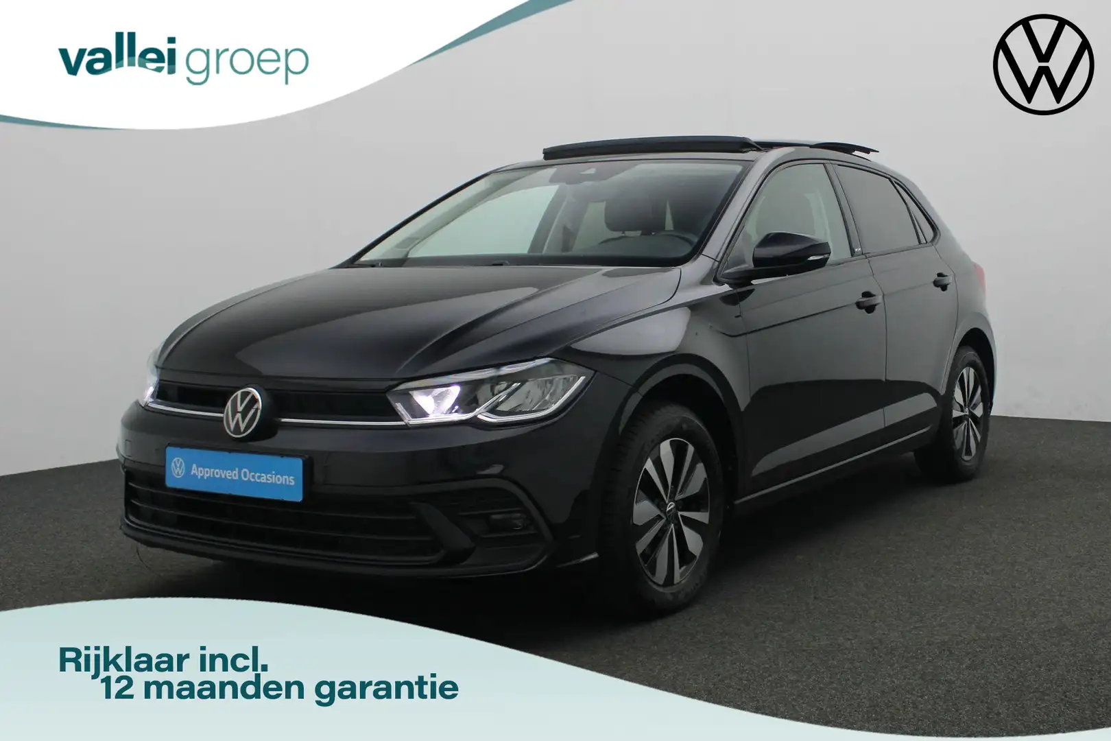 Volkswagen Polo 1.0 TSI 95 pk Move | Panoramadak | Navigatie | Sto Nero - 1
