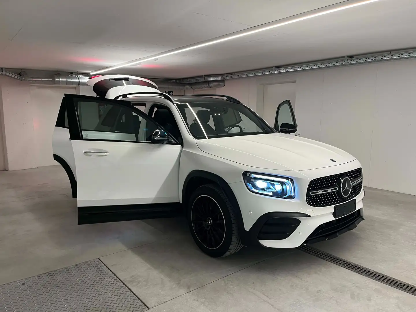 Mercedes-Benz GLB 250 AMG Line 4matic Tettuccio Gancio 360camera sed-el White - 1