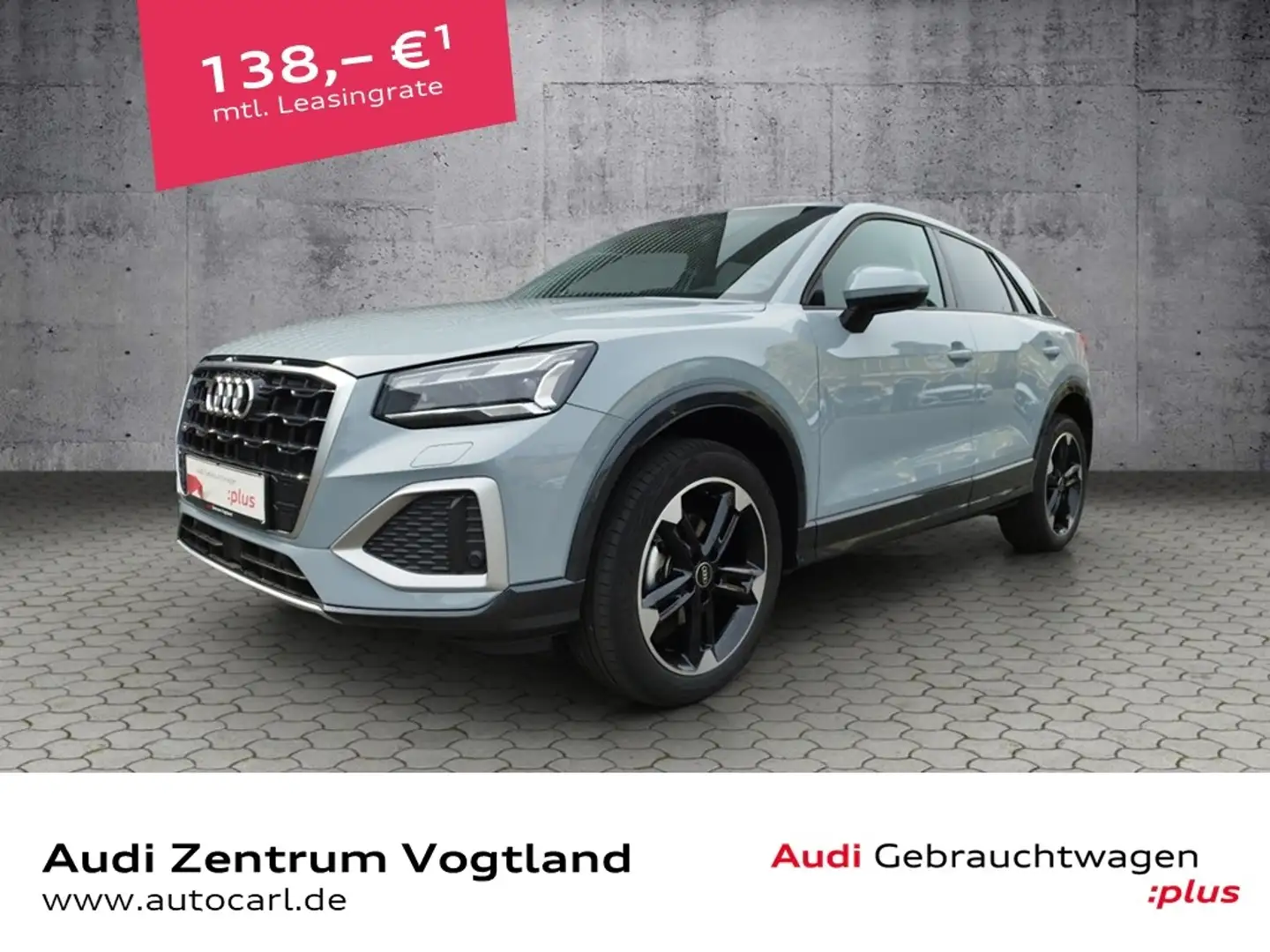 Audi Q2 advanced 30 TDI S-tronic MATRIX/AHK/SHZ KLIMA ALU Gris - 1